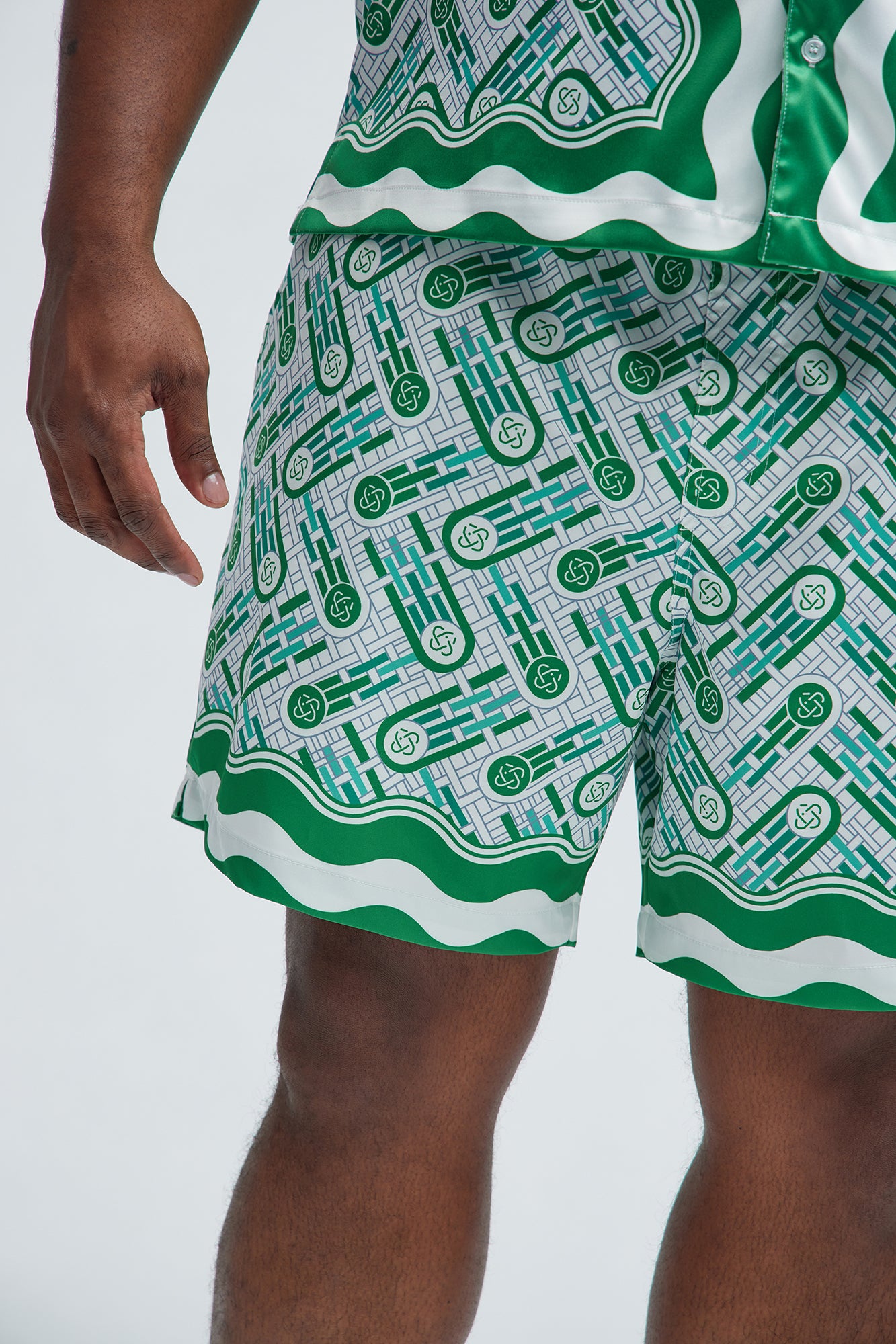 Emperor Swim Classic Trunk - Green/combo - Image 8