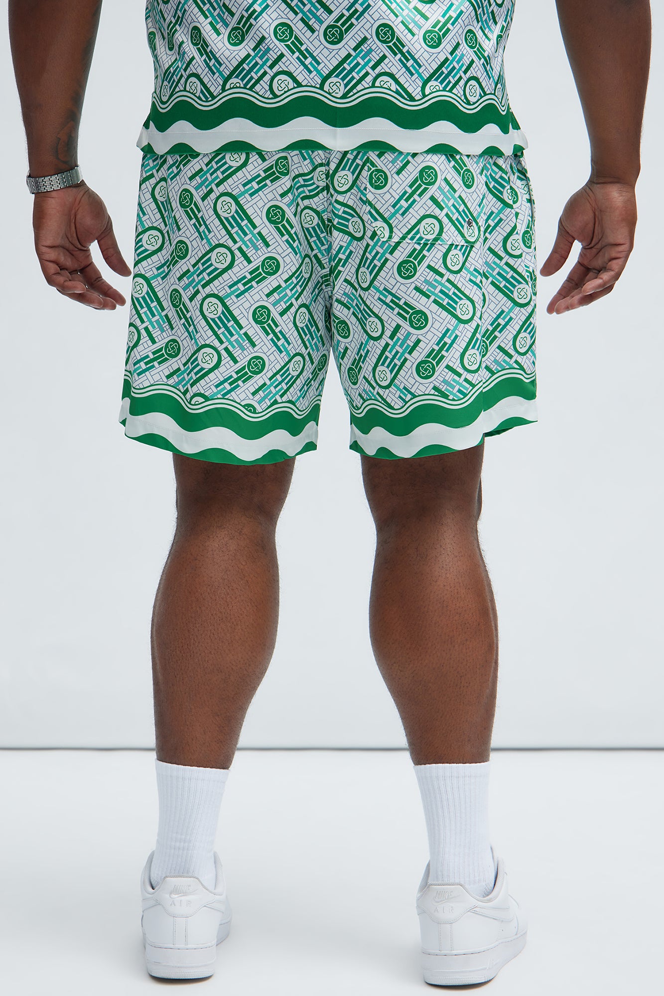 Emperor Swim Classic Trunk - Green/combo - Image 9