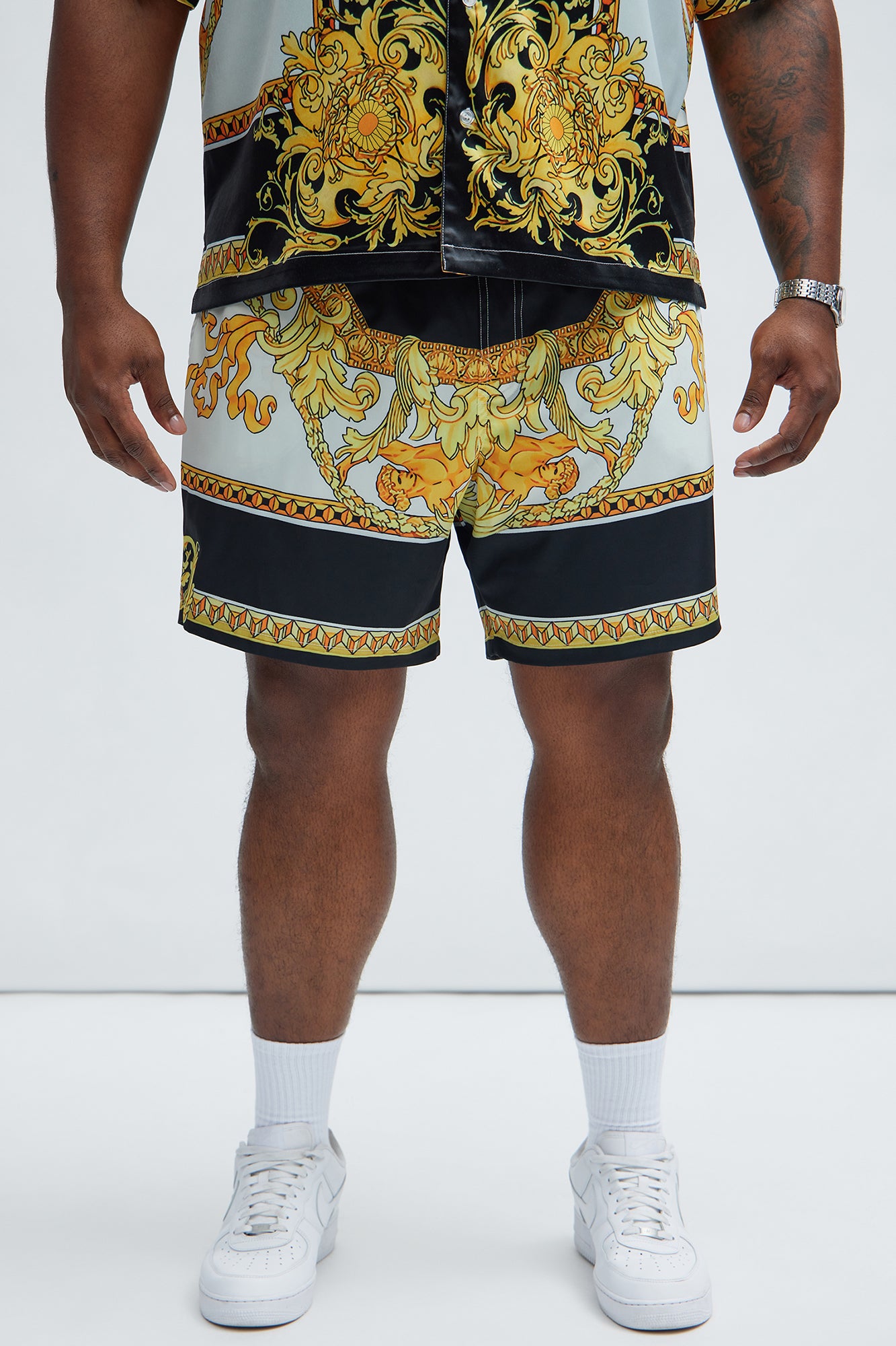Del Roma Swim Classic Trunk - Black/combo - Image 5