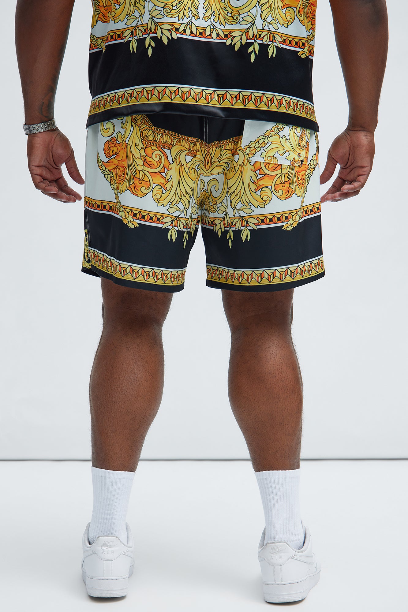 Del Roma Swim Classic Trunk - Black/combo - Image 8