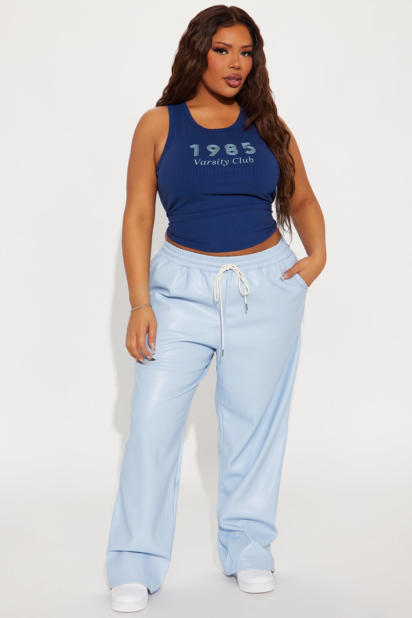 1985 Varsity Club Tank Top - Navy - Image 6