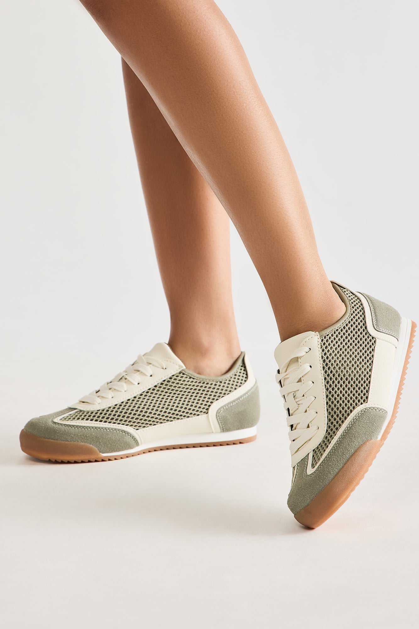 Tyson Knit Sneakers - Green - Image 3