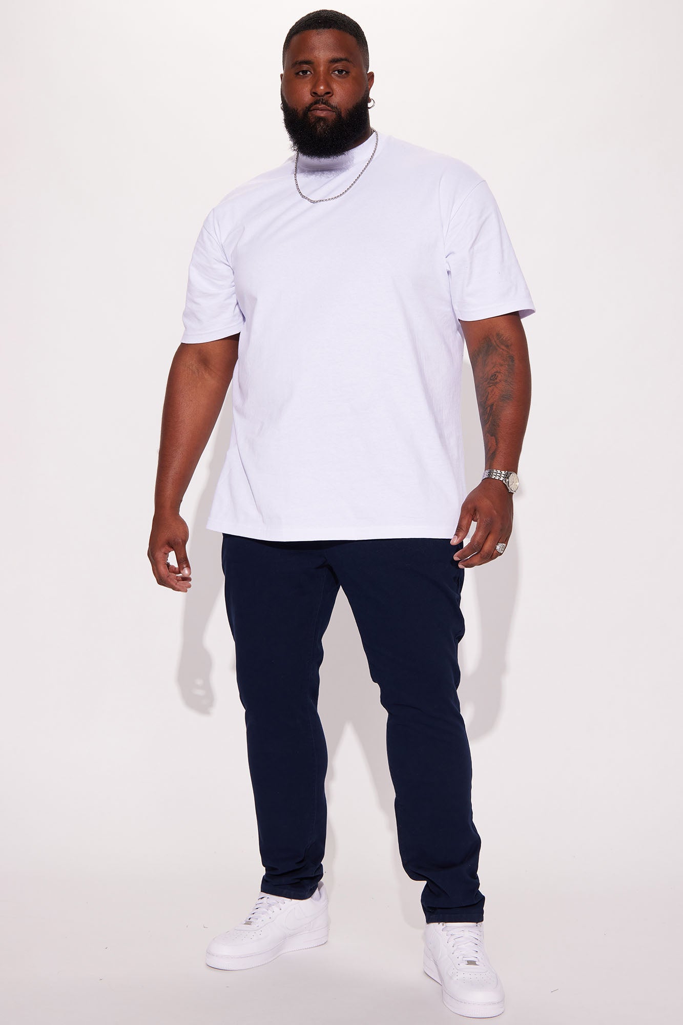 Mac Chino Skinny 5 Pocket Pants - Navy - Image 6