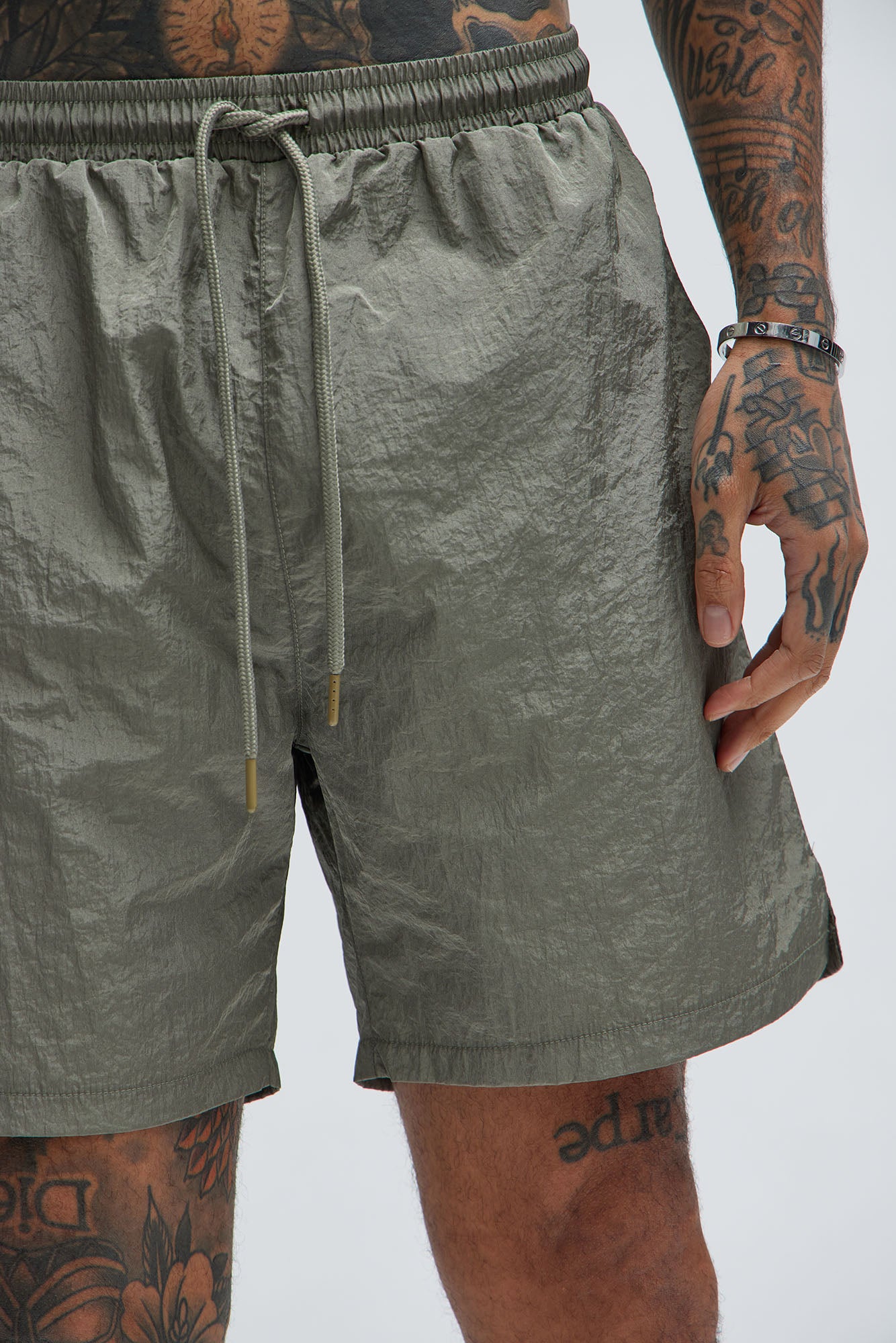 Bro Down Shorts - Sage - Image 4