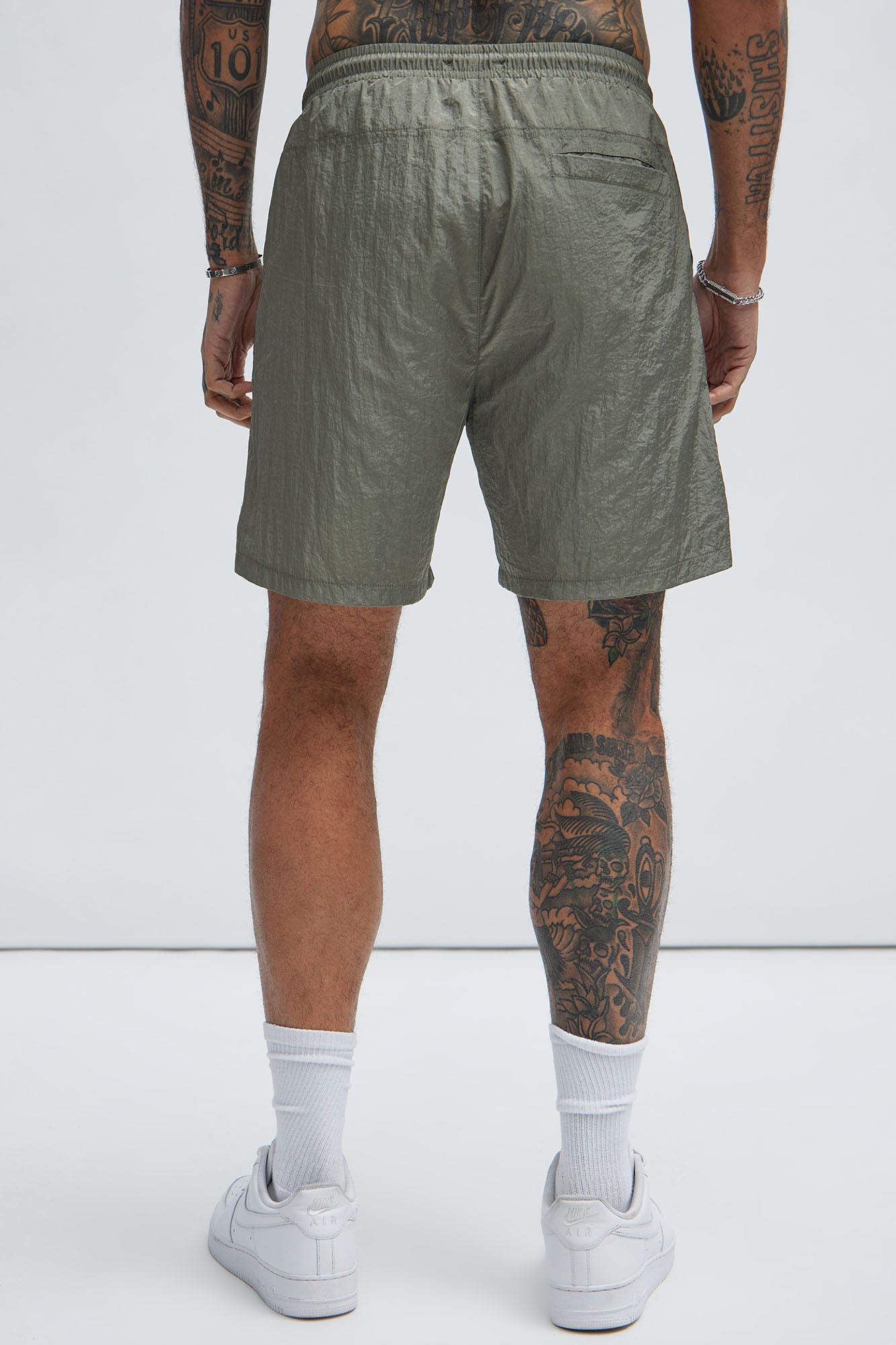Bro Down Shorts - Sage - Image 5