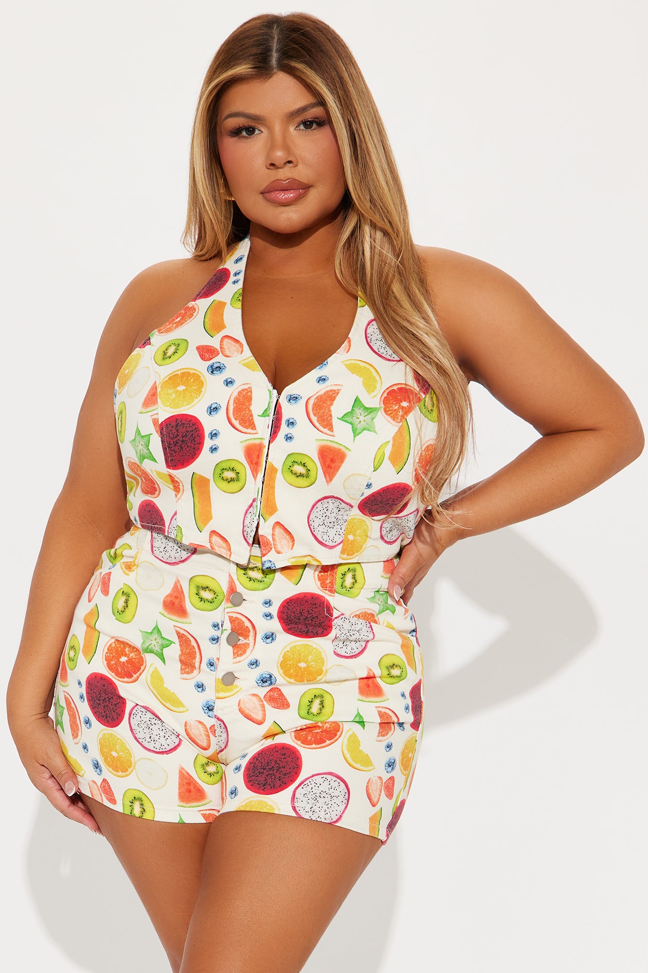 Sweet Paradise Short Set - Multi Color - Image 5