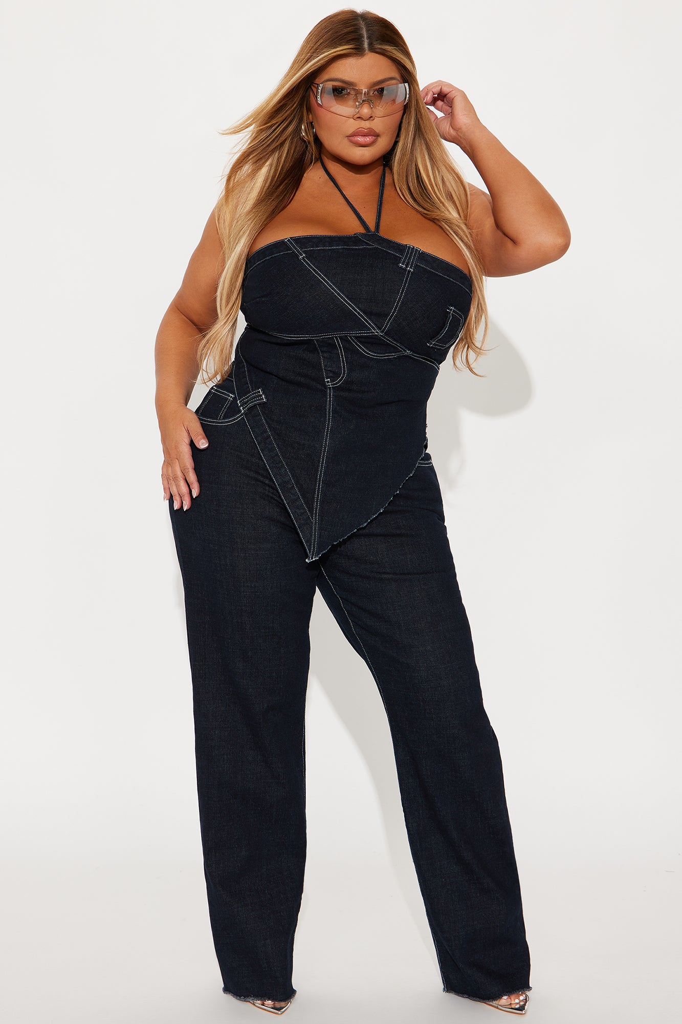 Next Level Denim Pant Set - Dark Wash - Image 5