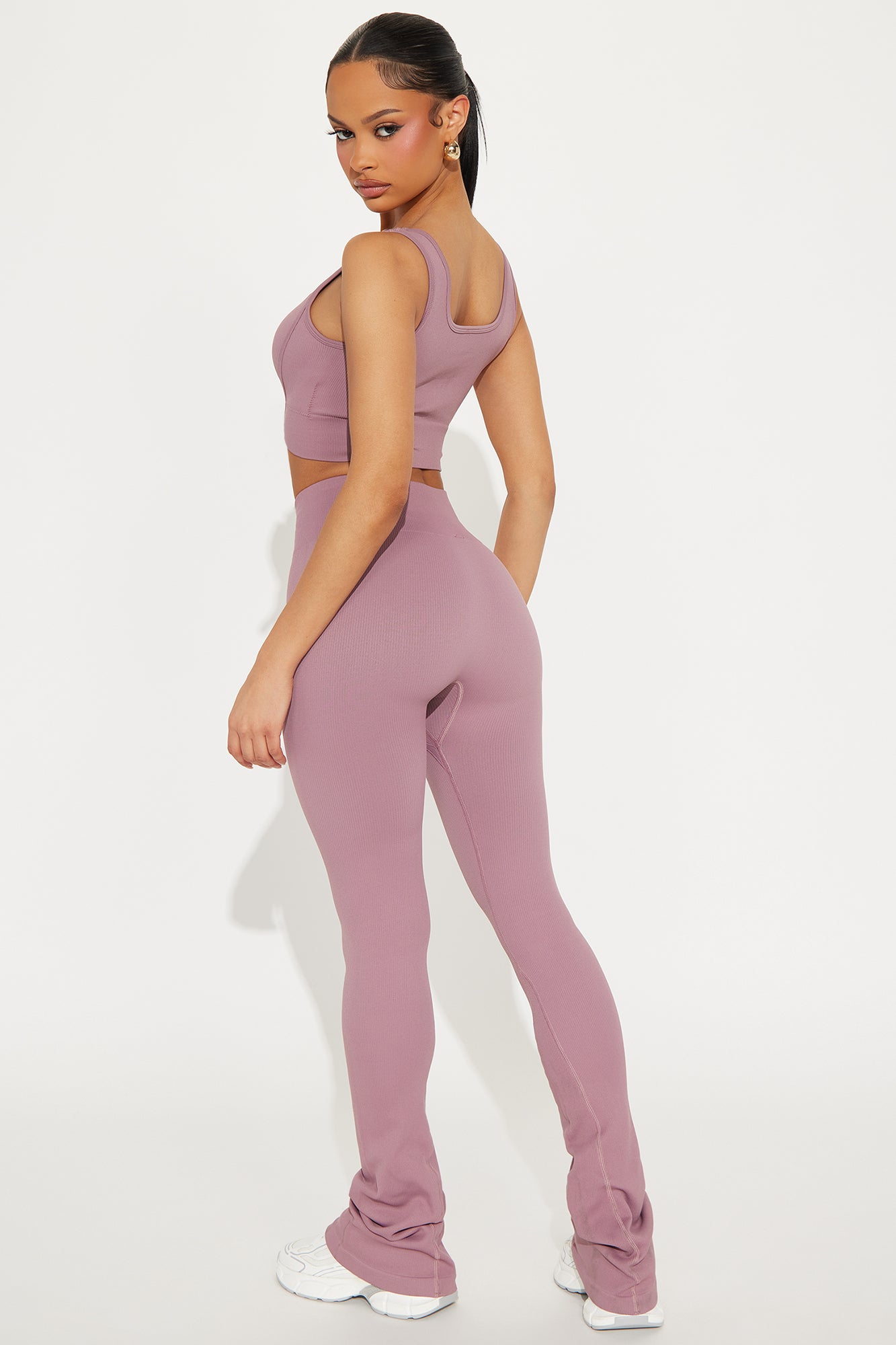All The Right Places Seamless Active Set - Mauve - Image 3