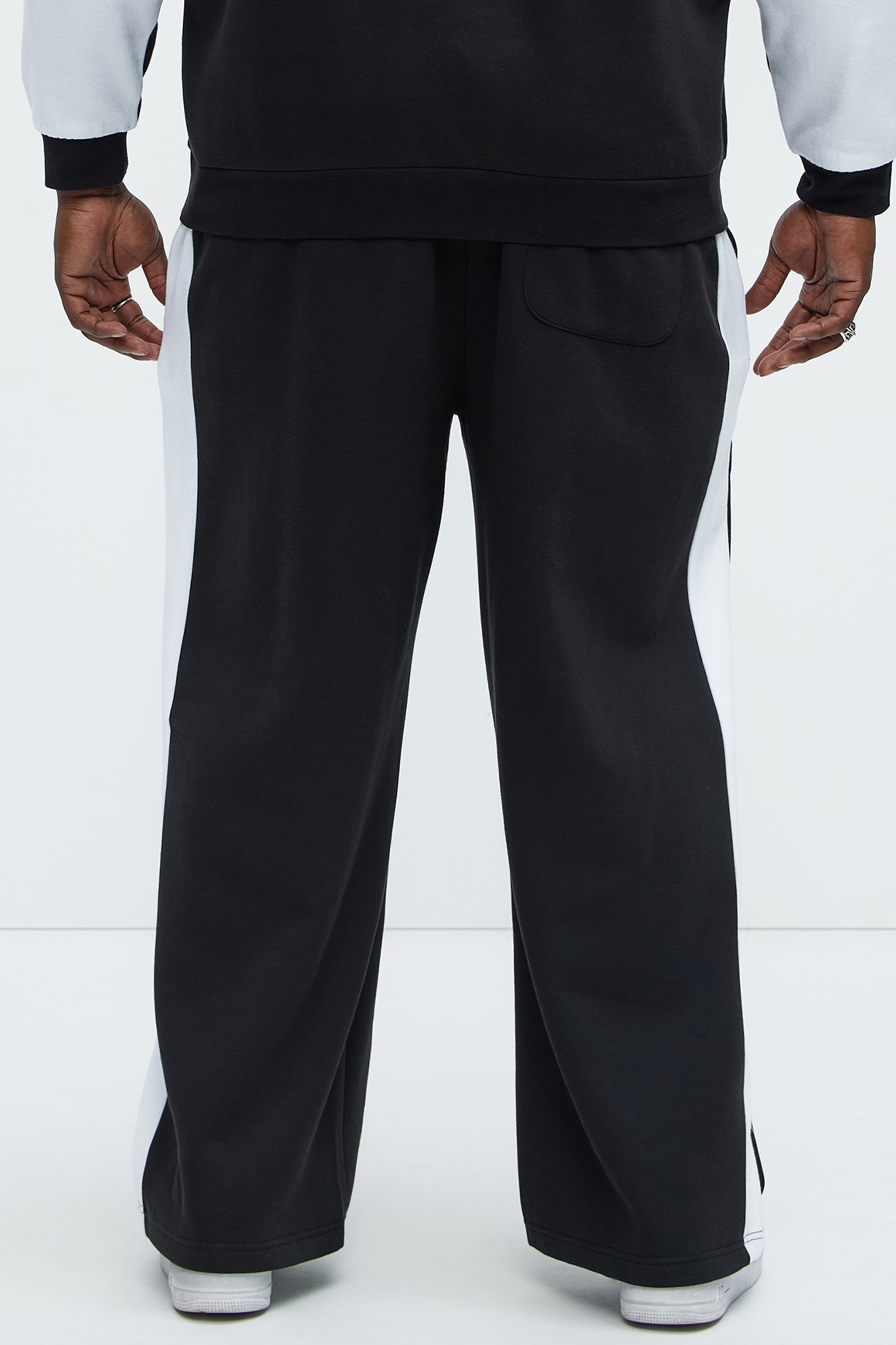 Strive Sweatpants - Black/White - Image 9