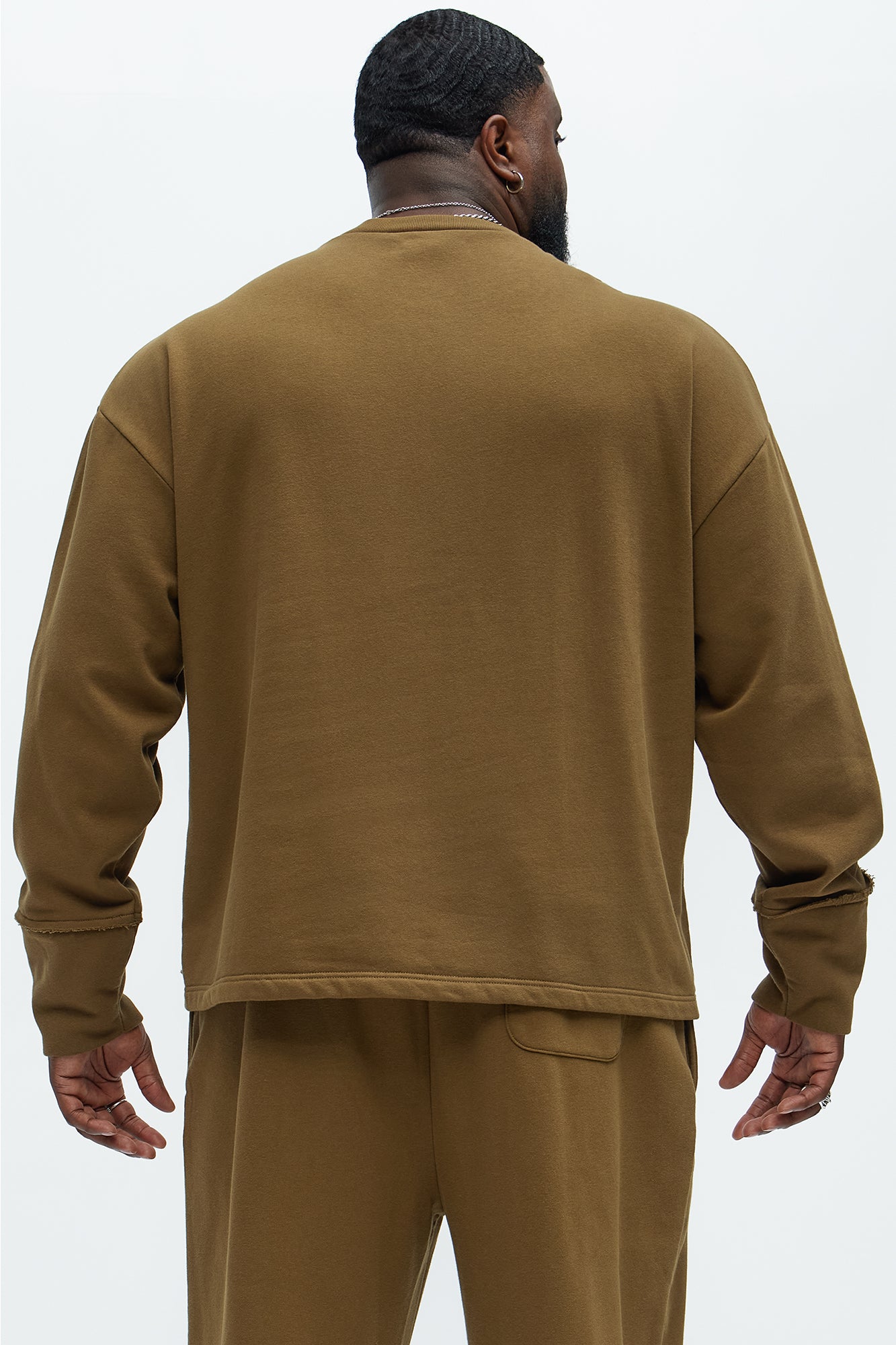 Dream Without Fear Sweatshirt - Brown - Image 4