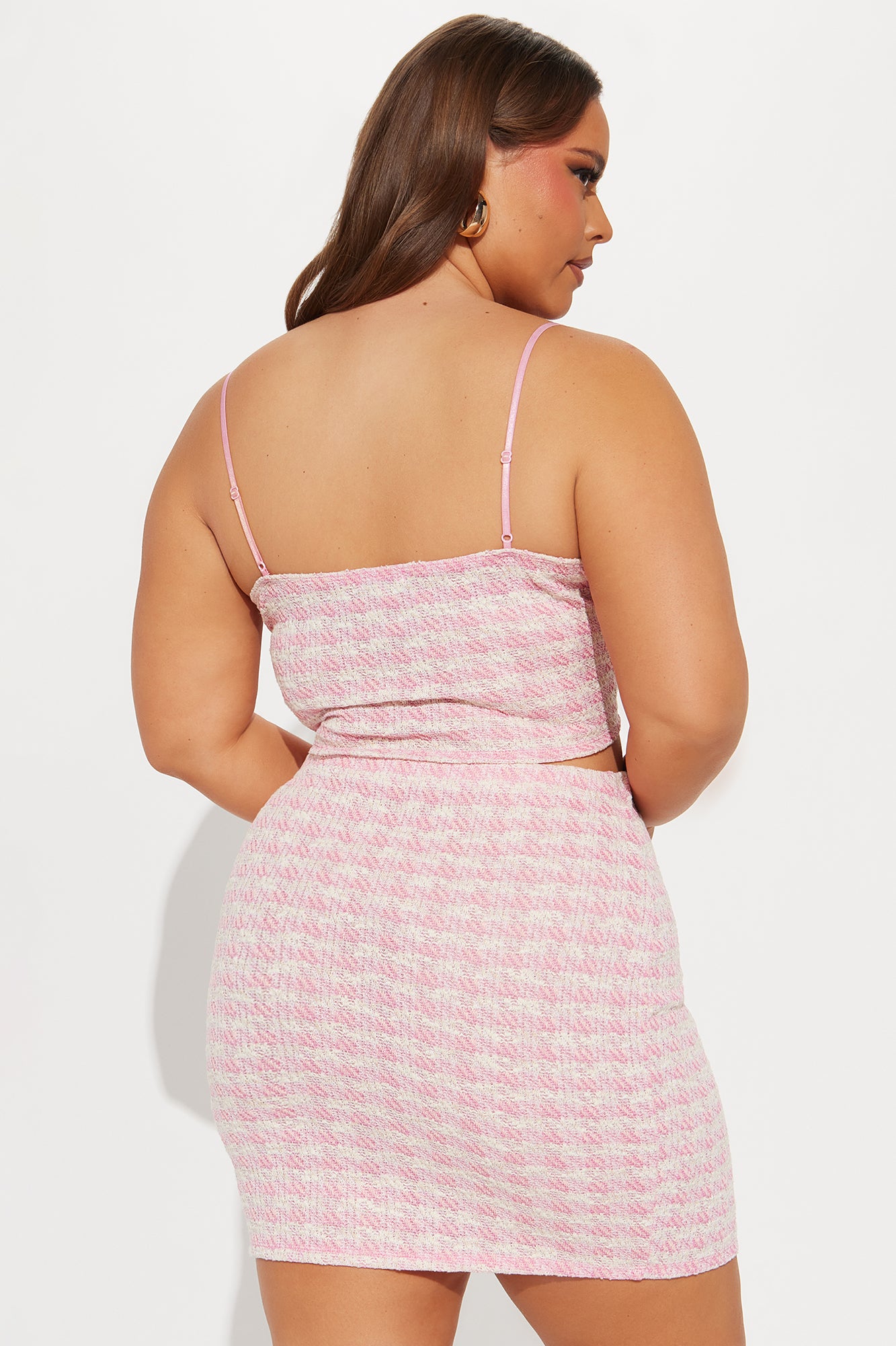 Alma Skirt Set - Pink/combo - Image 6