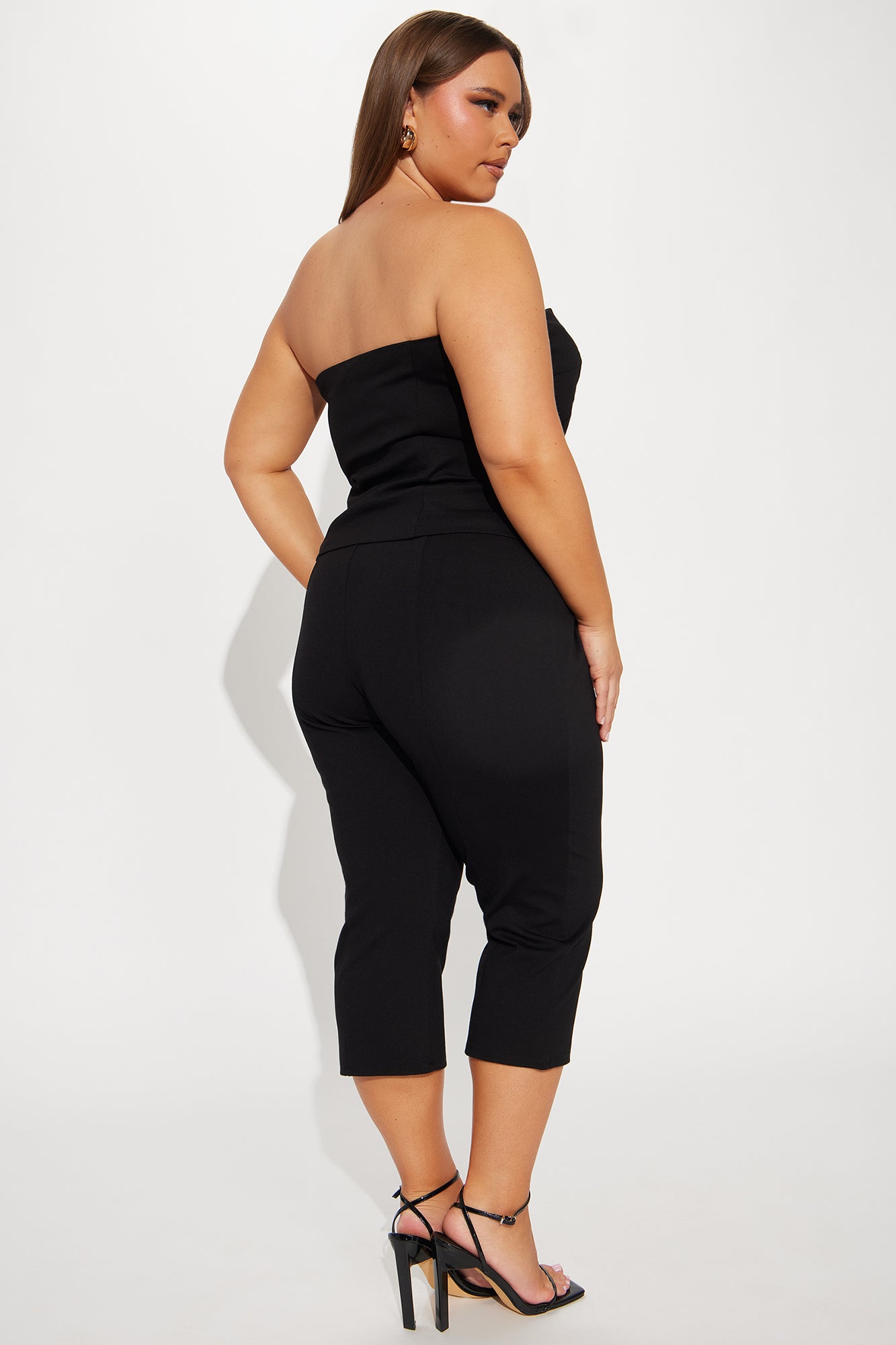 Feeling Iconic Capri Pant Set - Black - Image 3
