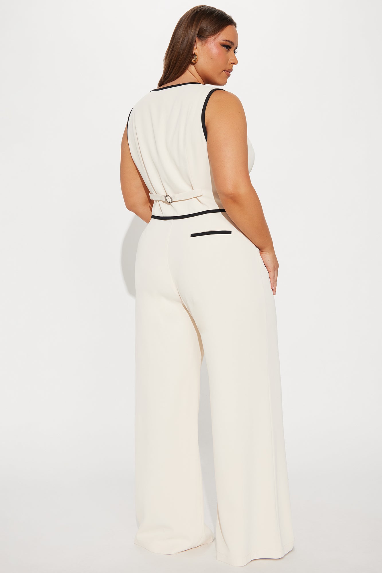 Quinn Vest Pant Set - Cream/combo - Image 6