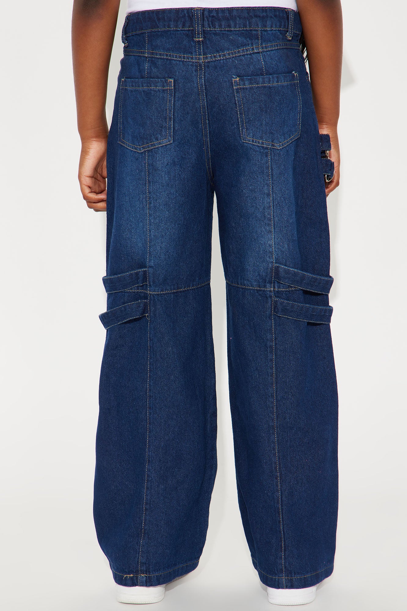 Mini Totally Built For This Cargo Jean - Dark Wash - Image 4