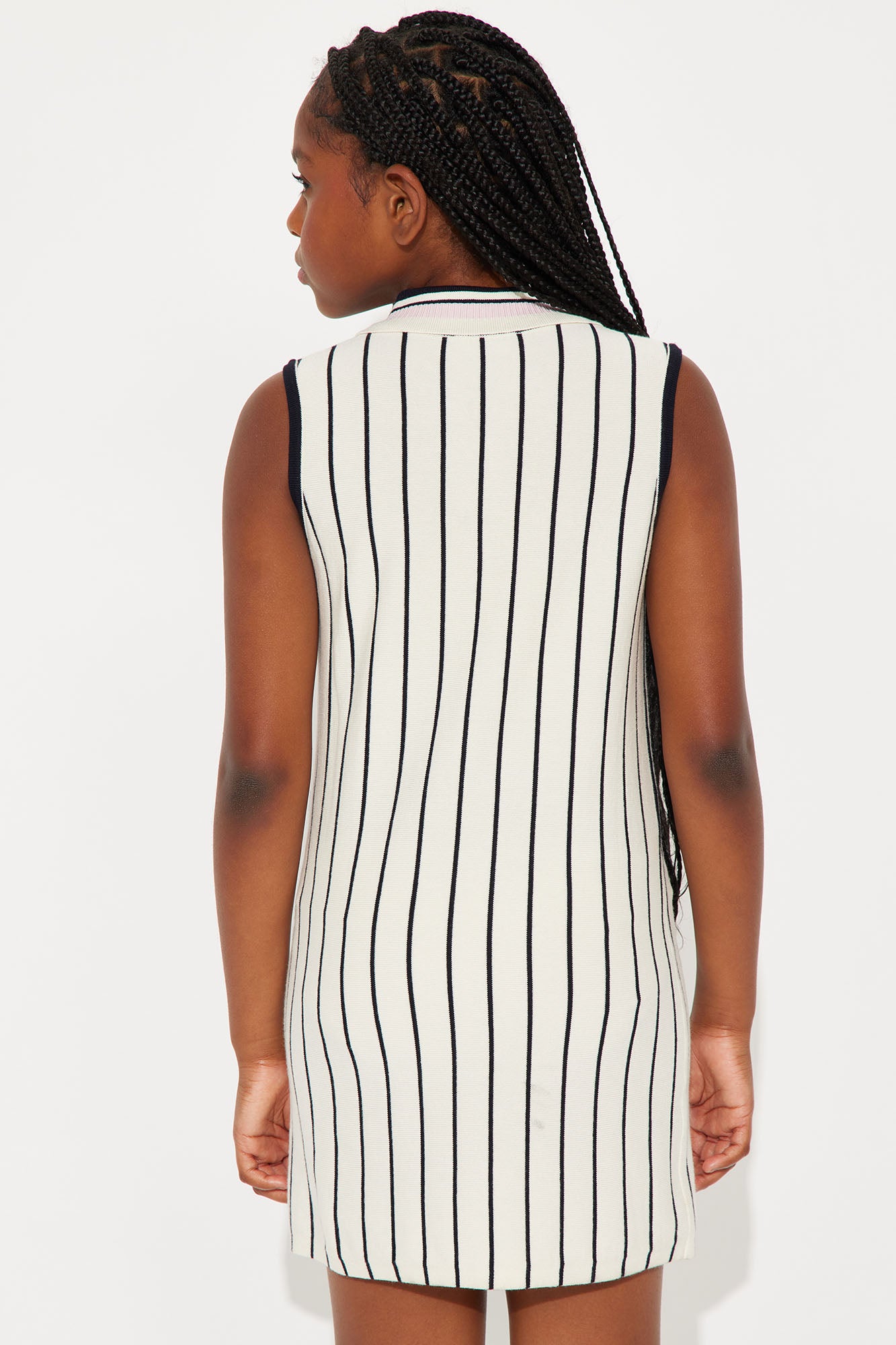 Mini Casey Polo Dress - Ivory/combo - Image 3