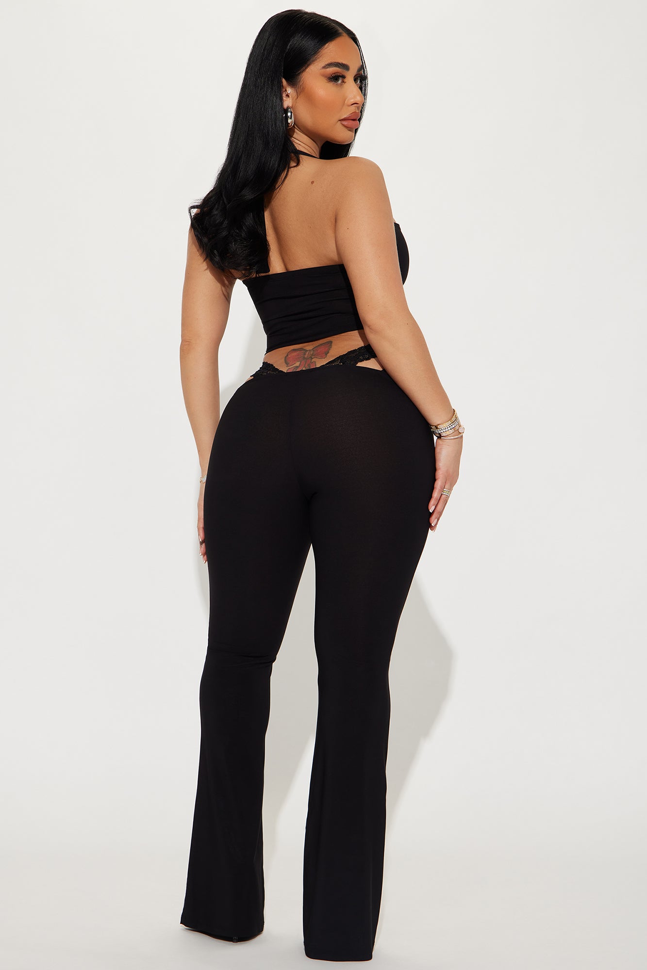 Spoil Me Pant Set - Black - Image 5