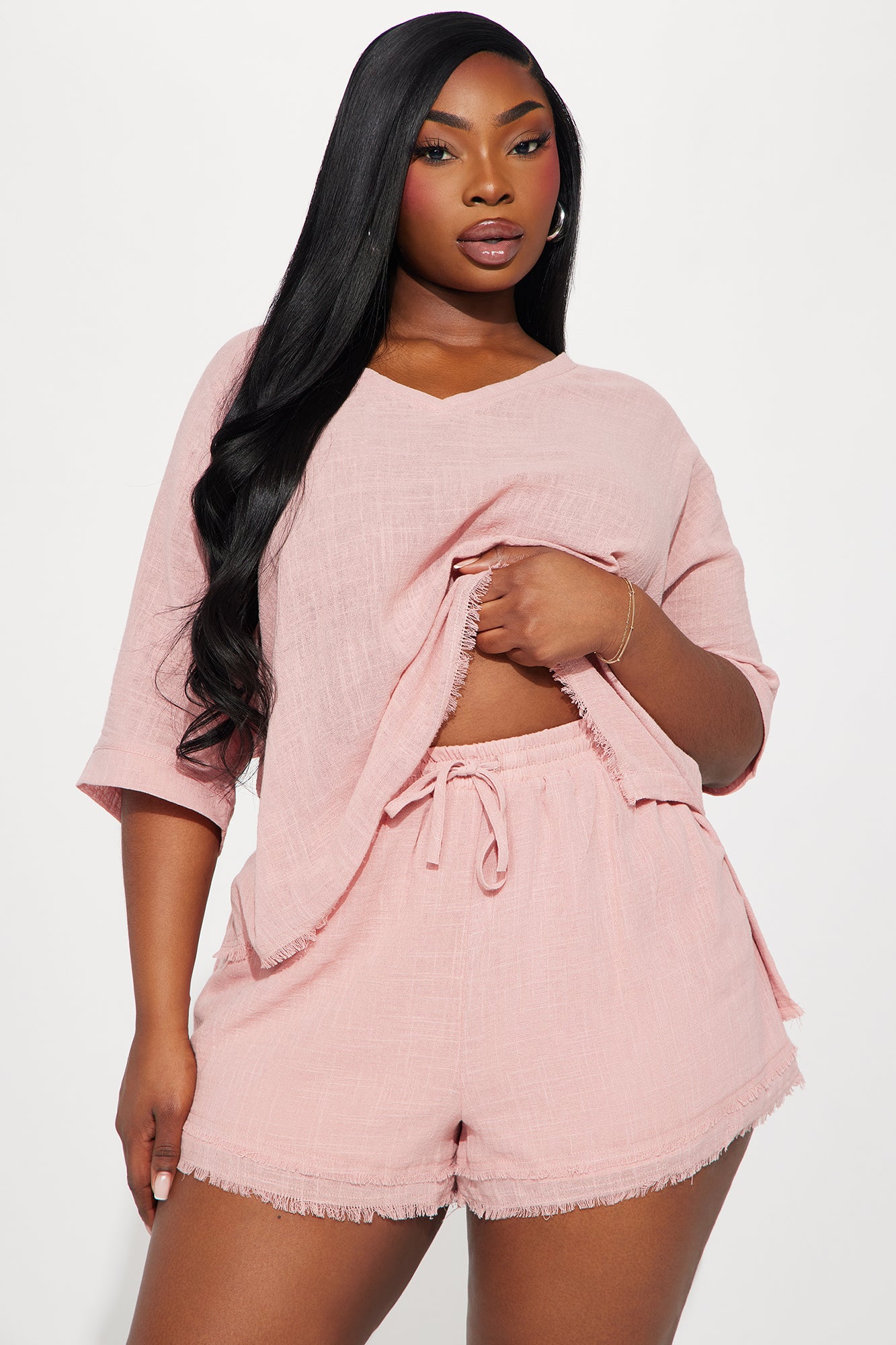 Ashley Short Set - Mauve - Image 5