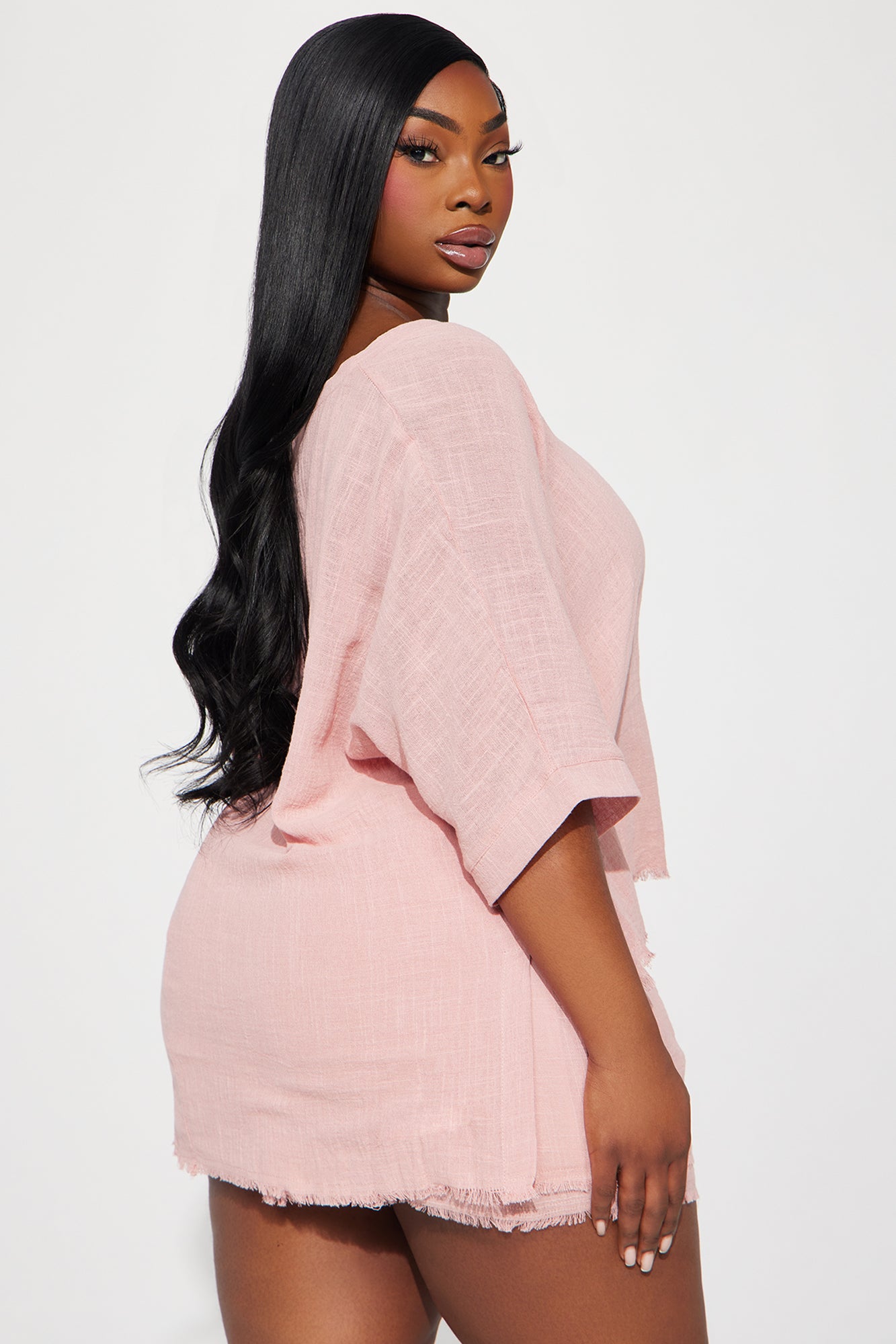 Ashley Short Set - Mauve - Image 6