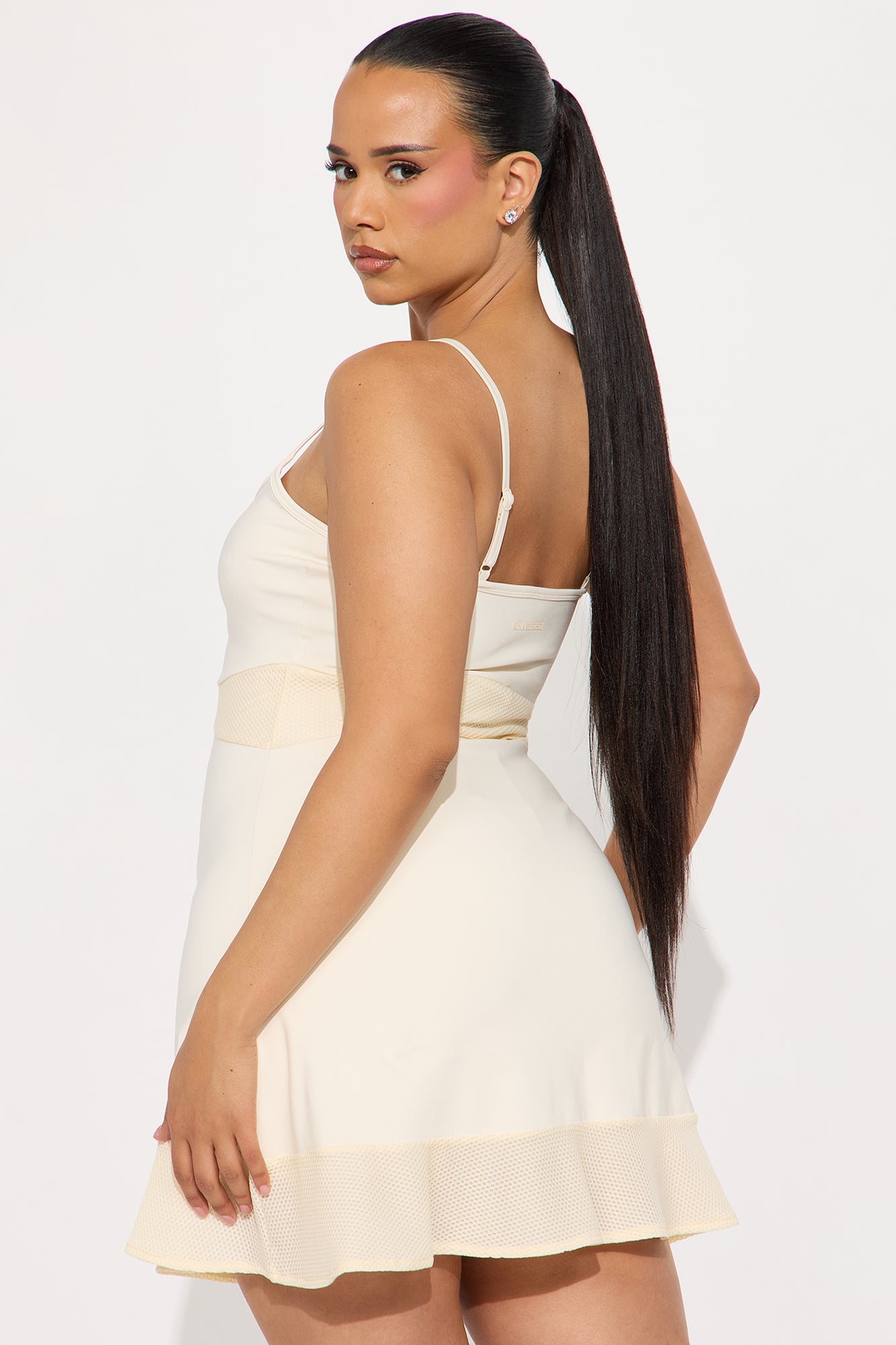 Country Club Elevate Active Dress - Cream - Image 8