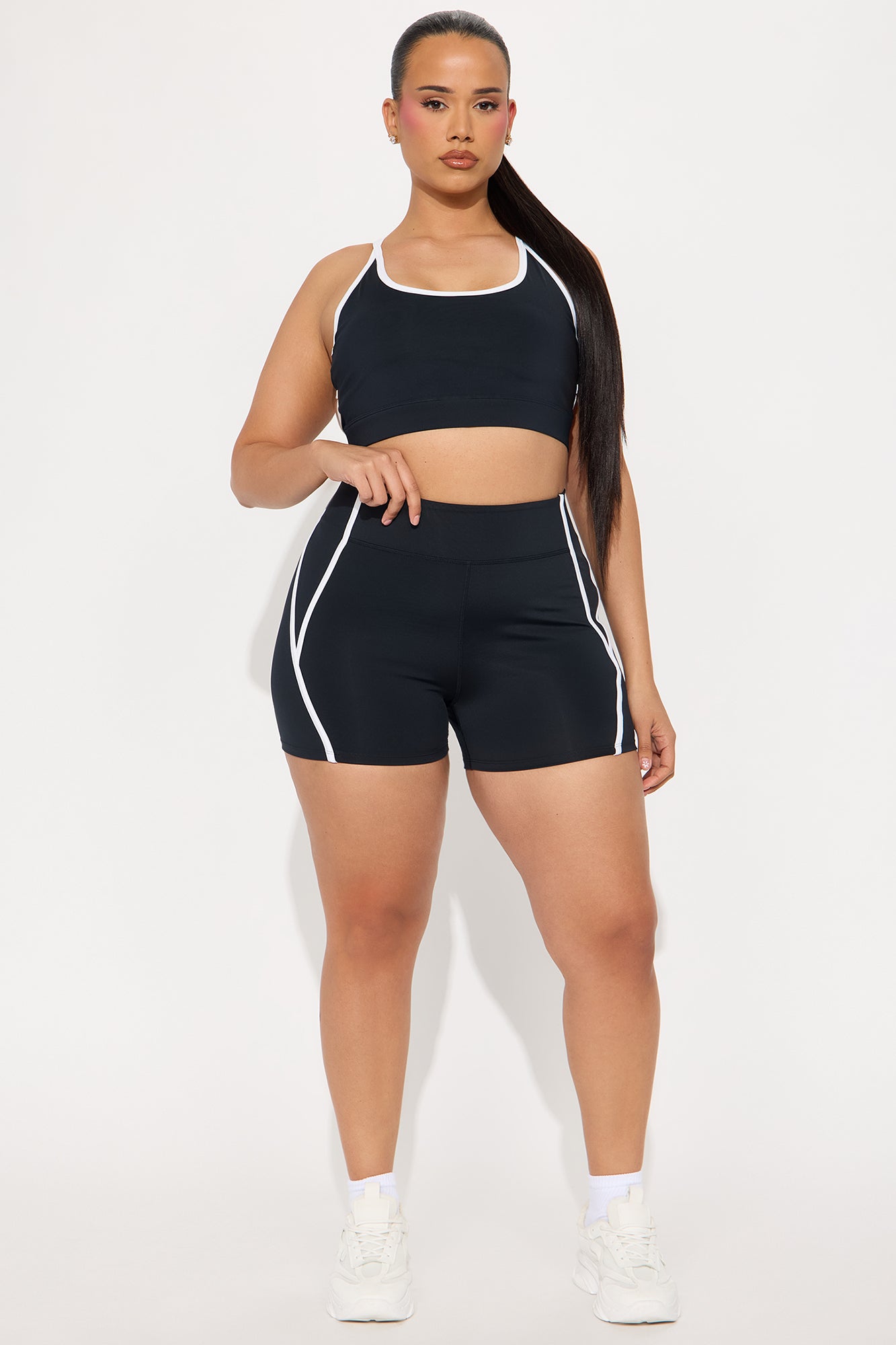 Match Maker Elevate Biker Short - Black - Image 5