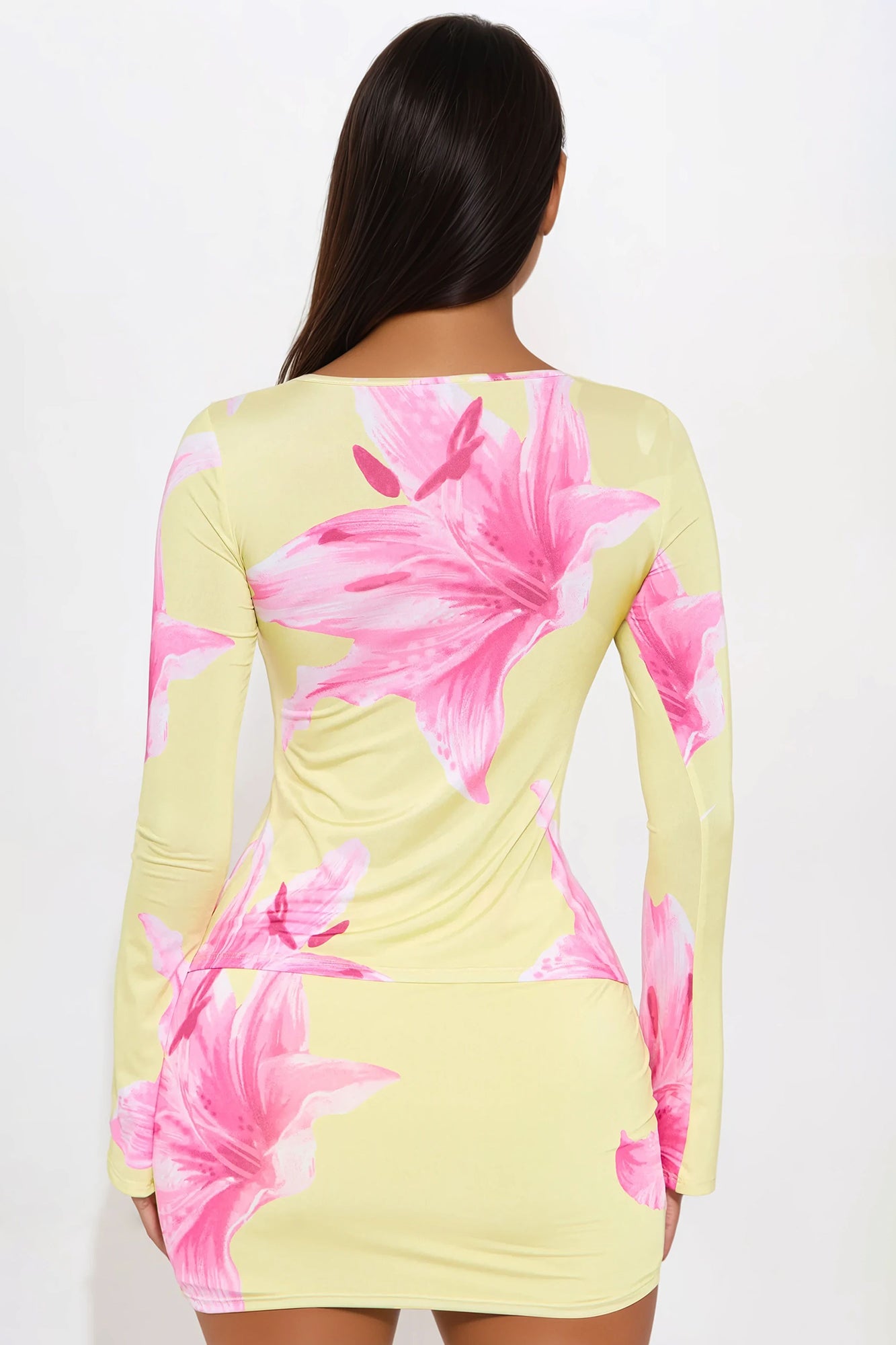Seaside Chic Skirt Set - Yellow/combo - Image 3