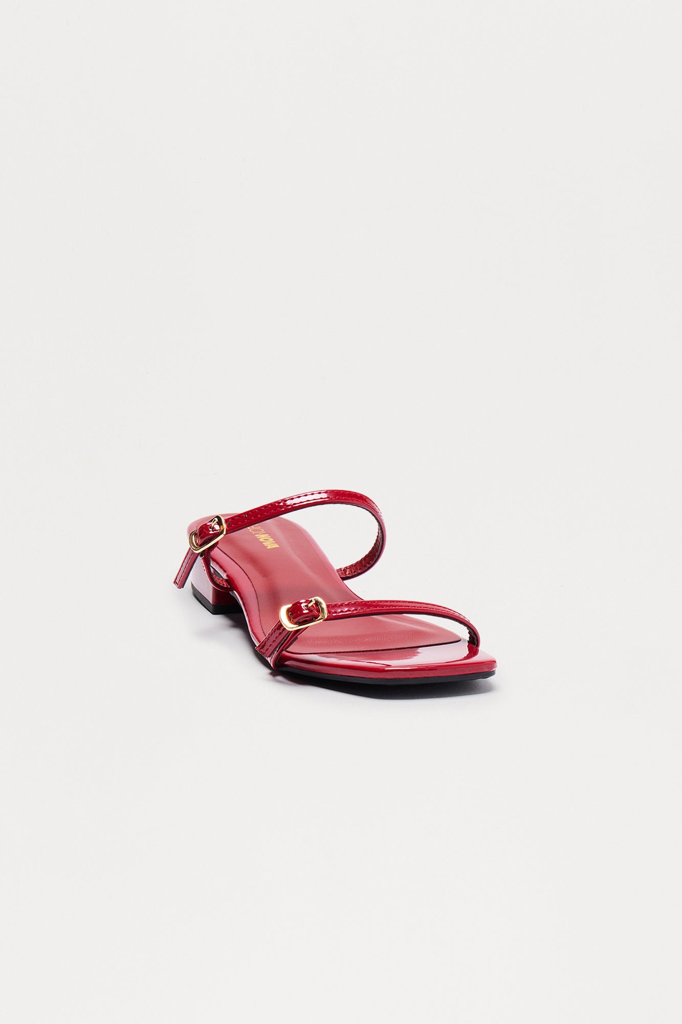 Arnie Heeled Sandals - Red - Image 3