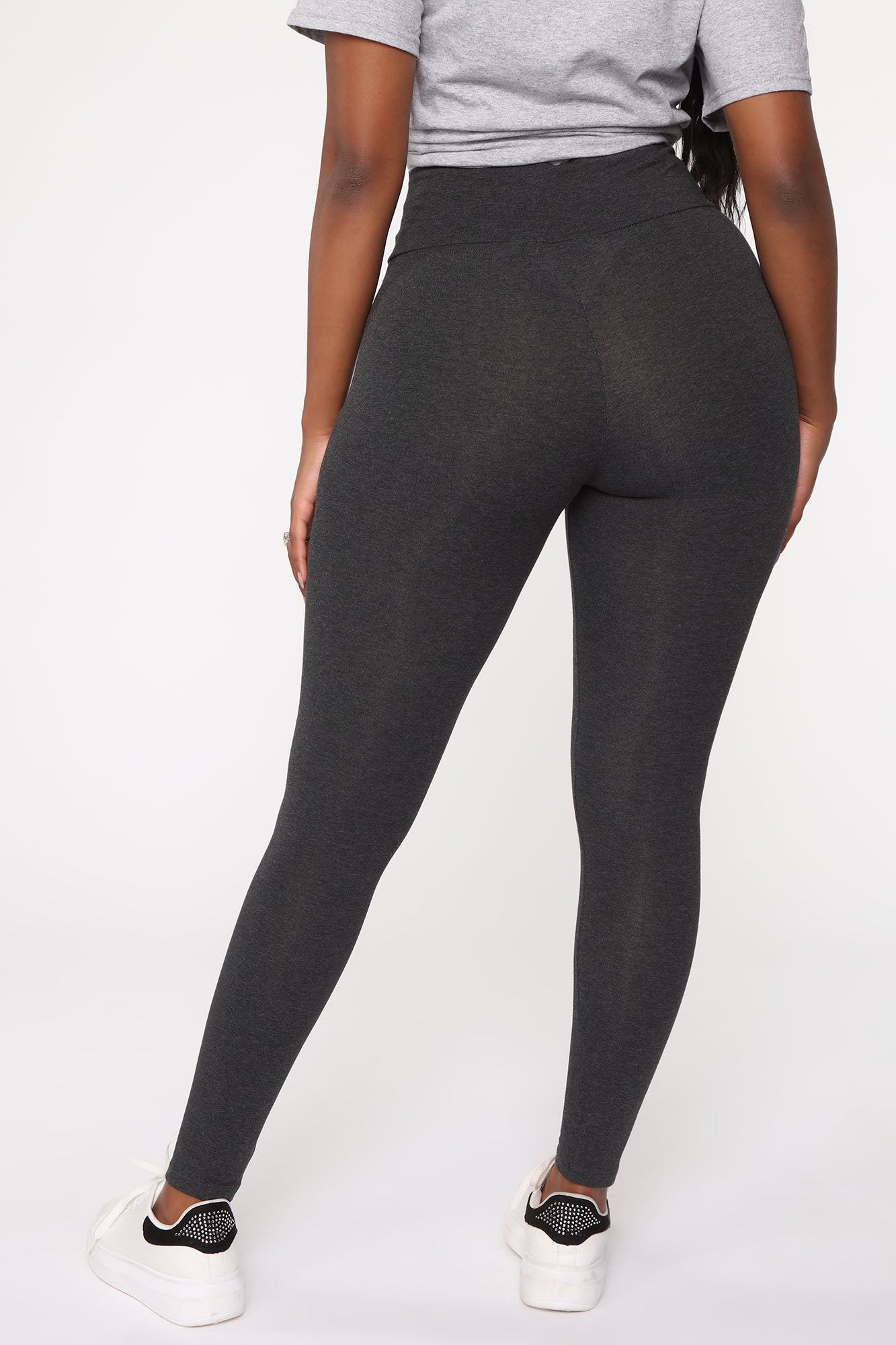 Running Around High Rise Legging - Charcoal - Image 3