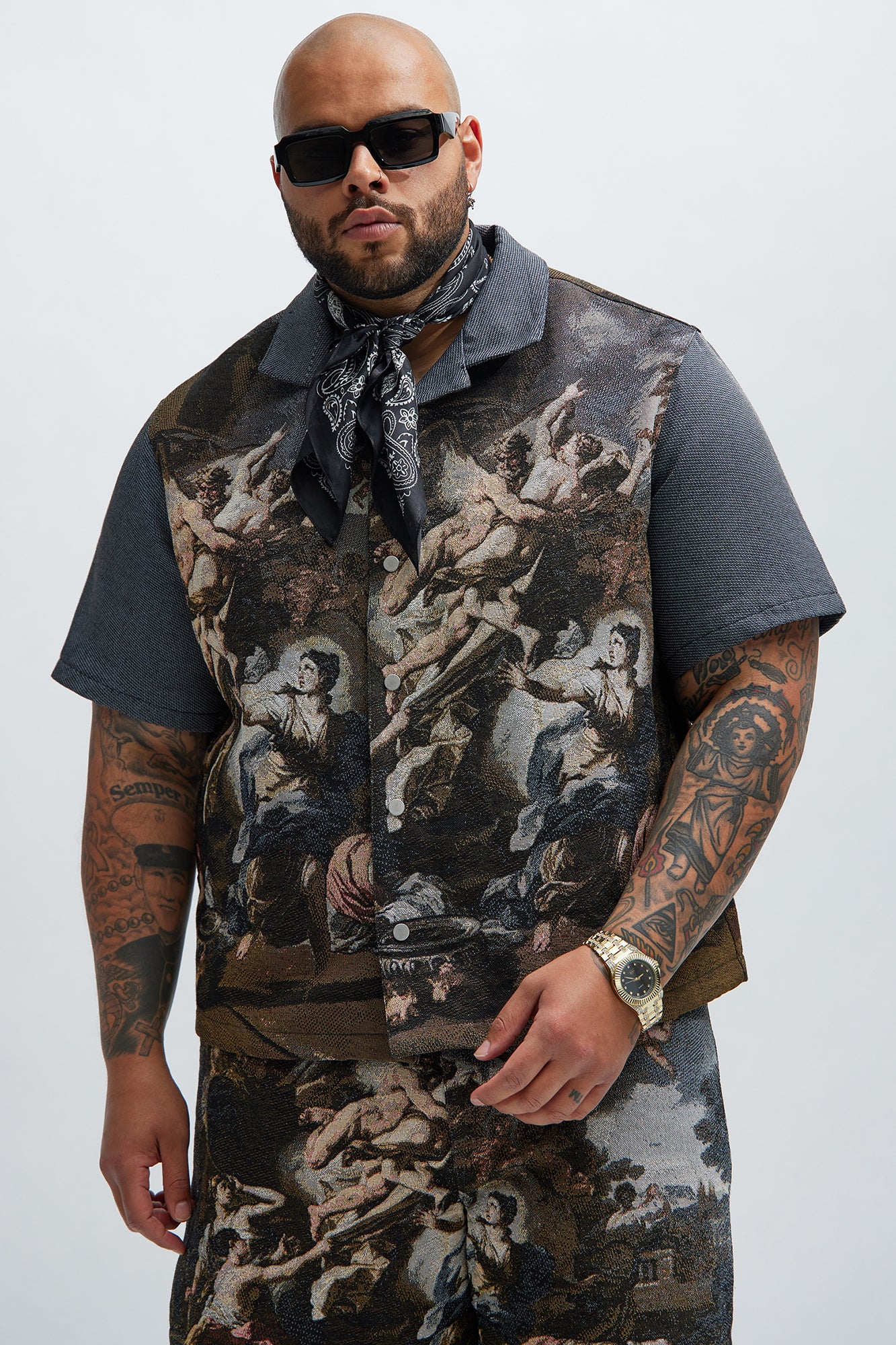 Cassiel Tapestry Shirt - Multi Color - Image 5