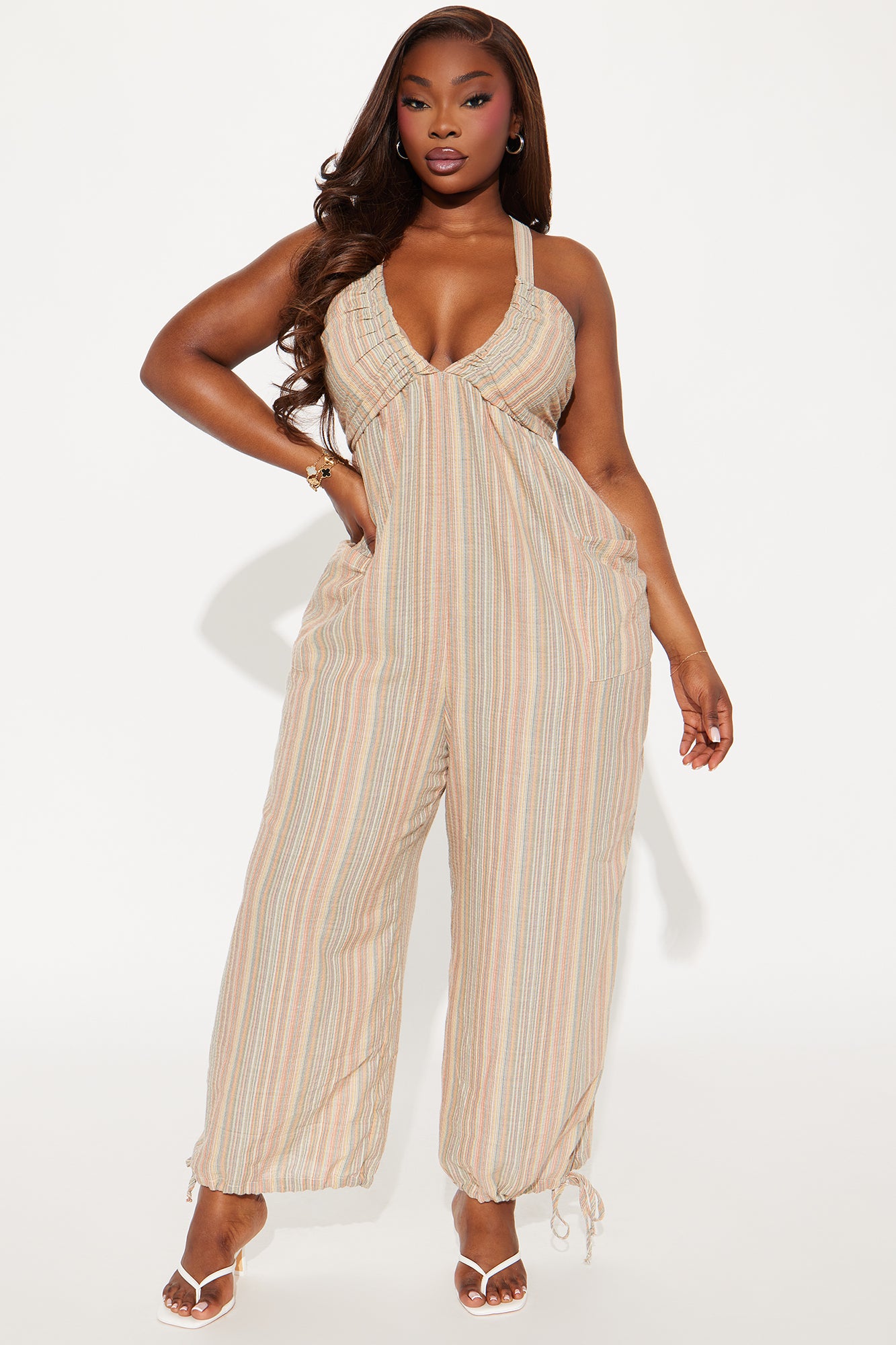 Beach Babe Jumpsuit - Multi Color - Image 4