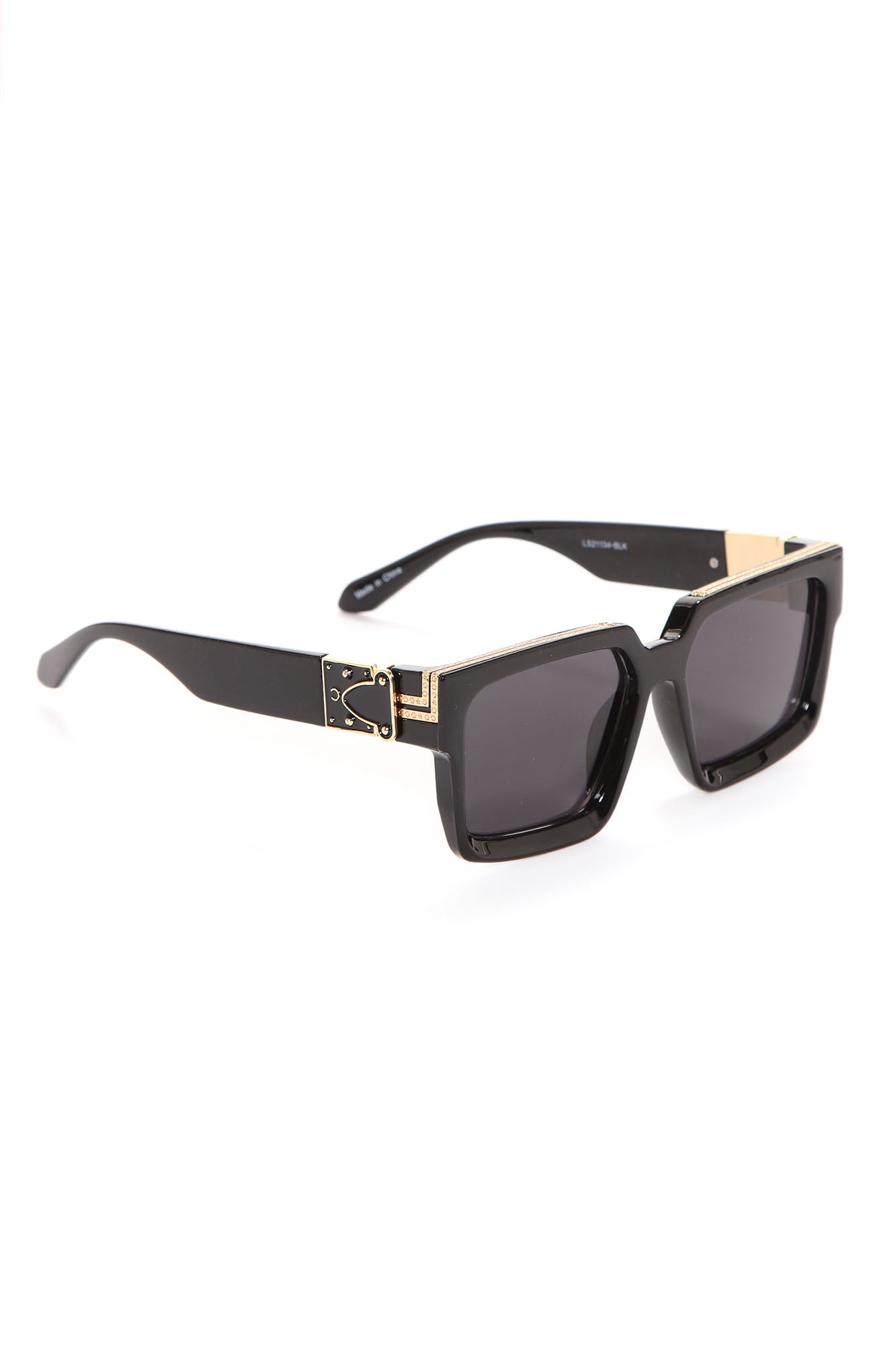 Keep It Real Sunglasses - Black - Image 5