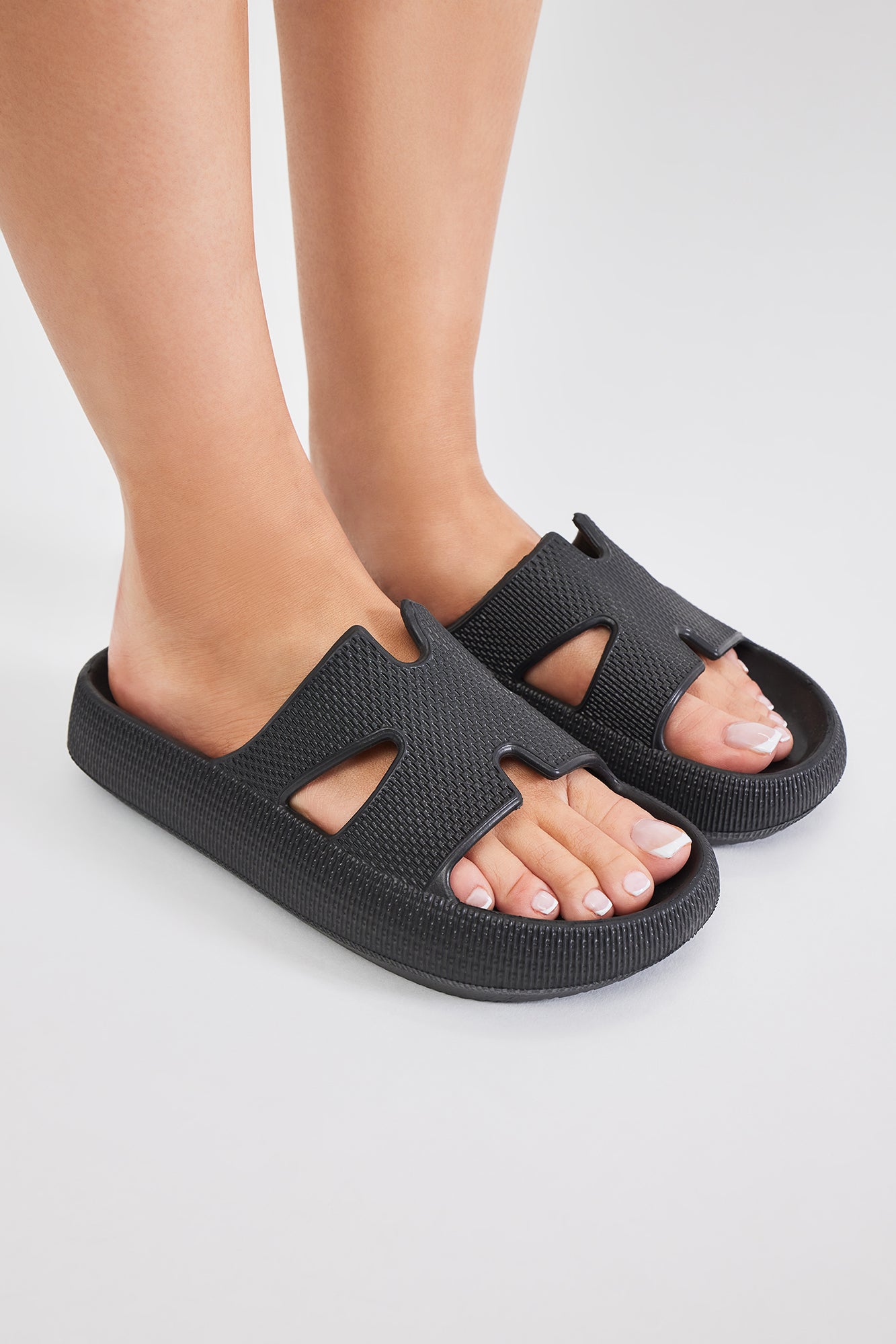 Can You Dig It Casual Slides - Black - Image 3