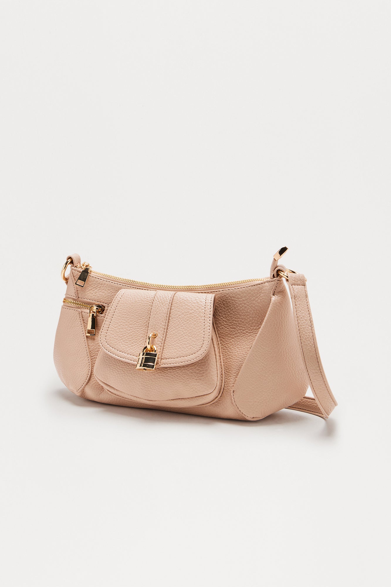 Something Shifted Shoulder Bag - Nude - Image 4