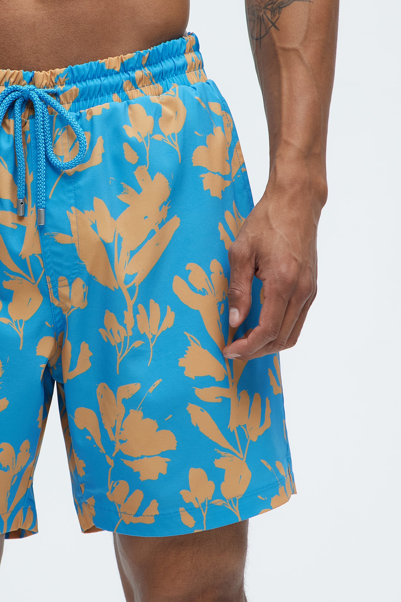 Bloom Off Swim Trunk - Blue/combo - Image 5