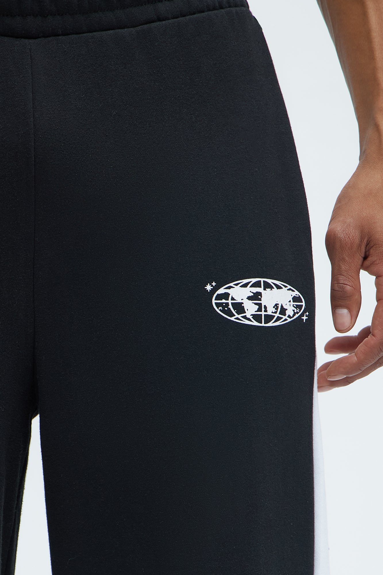 Strive Sweatpants - Black/White - Image 5