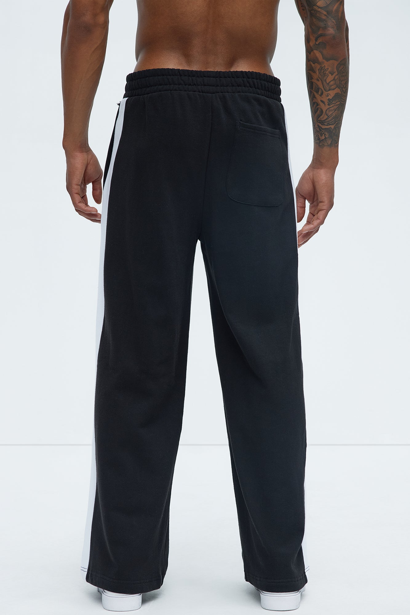 Strive Sweatpants - Black/White - Image 4