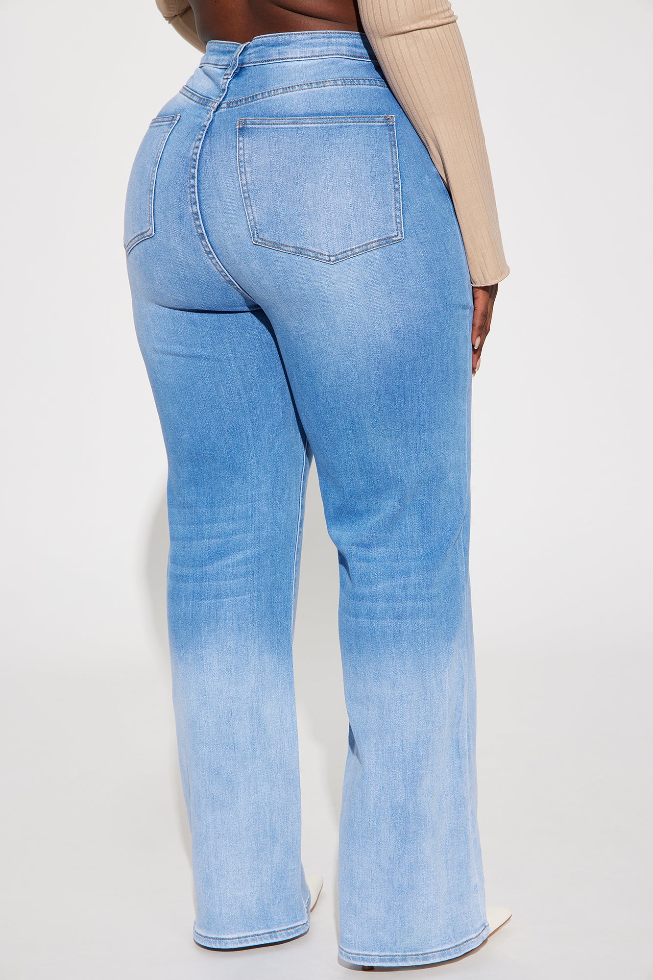 New Heights Stretch Straight Leg Jeans - Medium Wash - Image 6