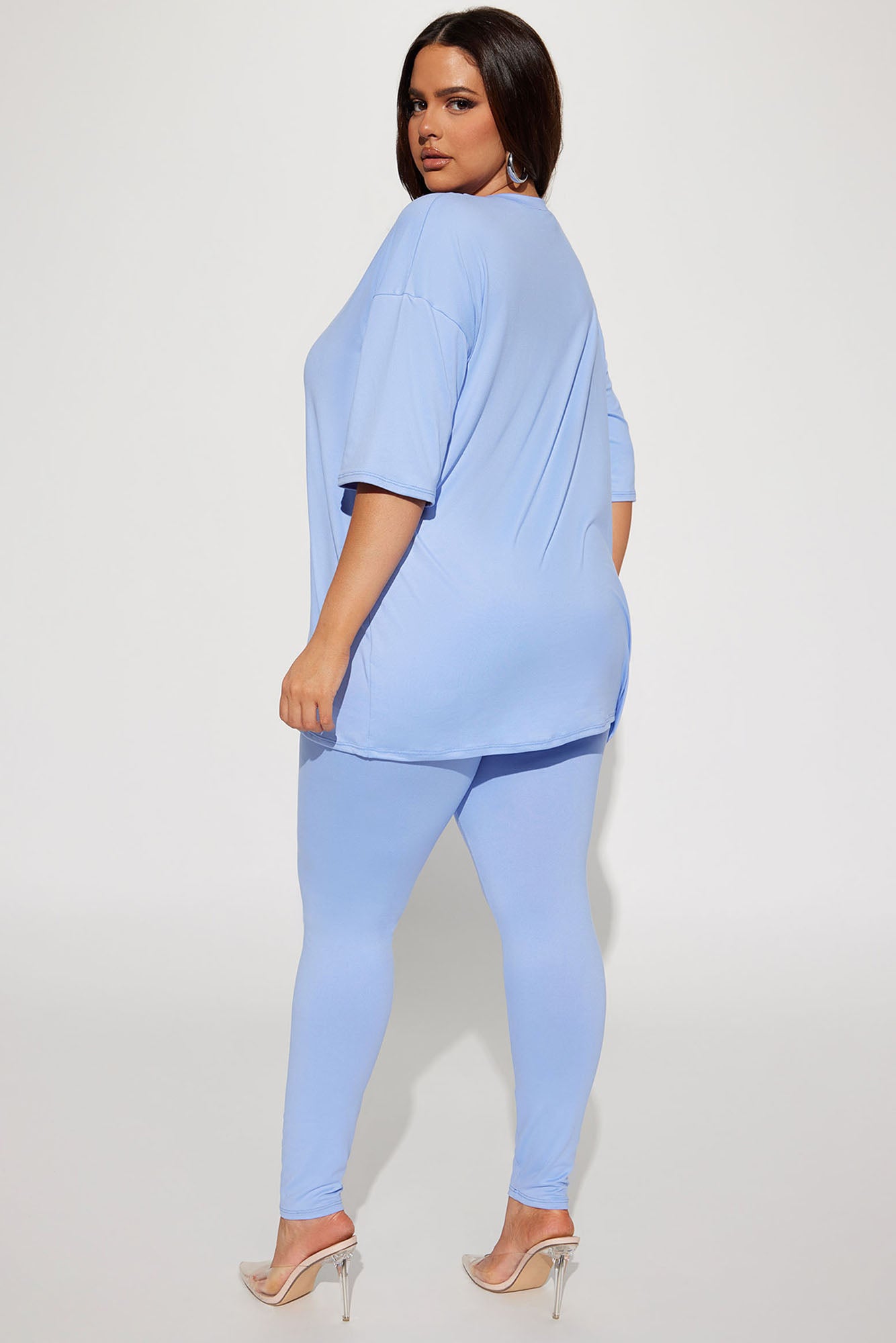 Weekend Vibes Legging Set - Periwinkle - Image 6