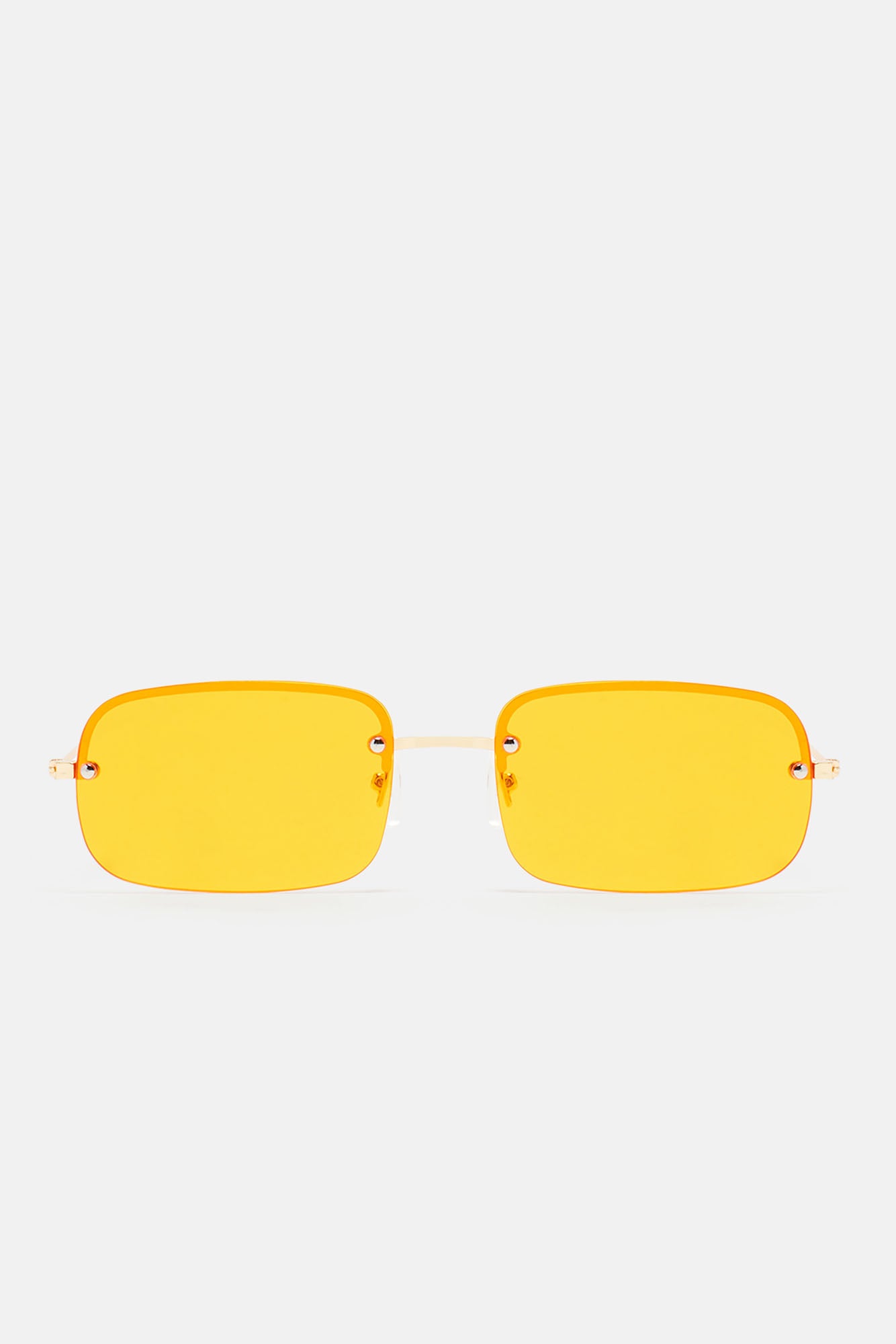 Feelin' Groovy Sunglasses - Gold/Orange - Image 3