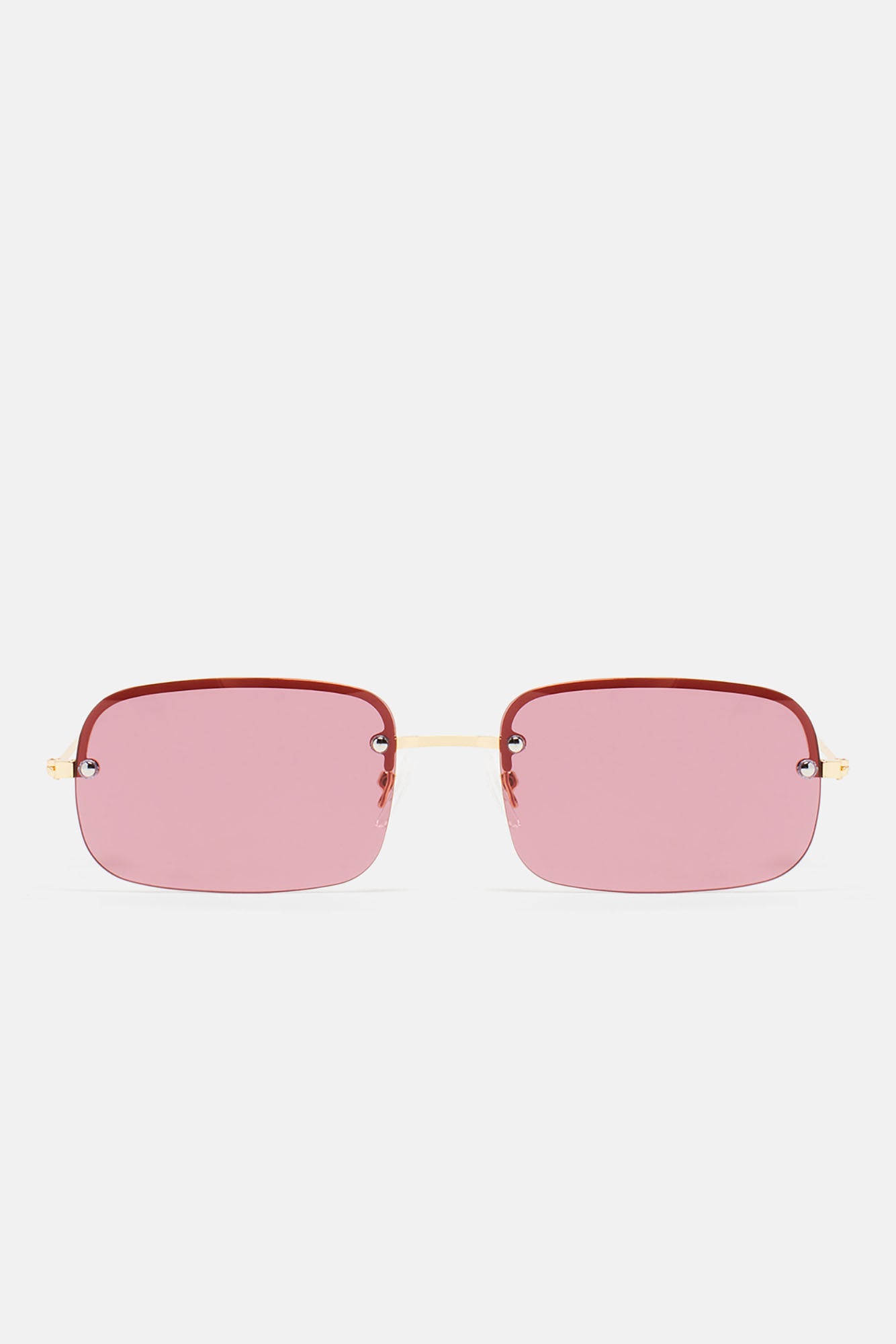 Feelin' Groovy Sunglasses - Gold/Purple - Image 3