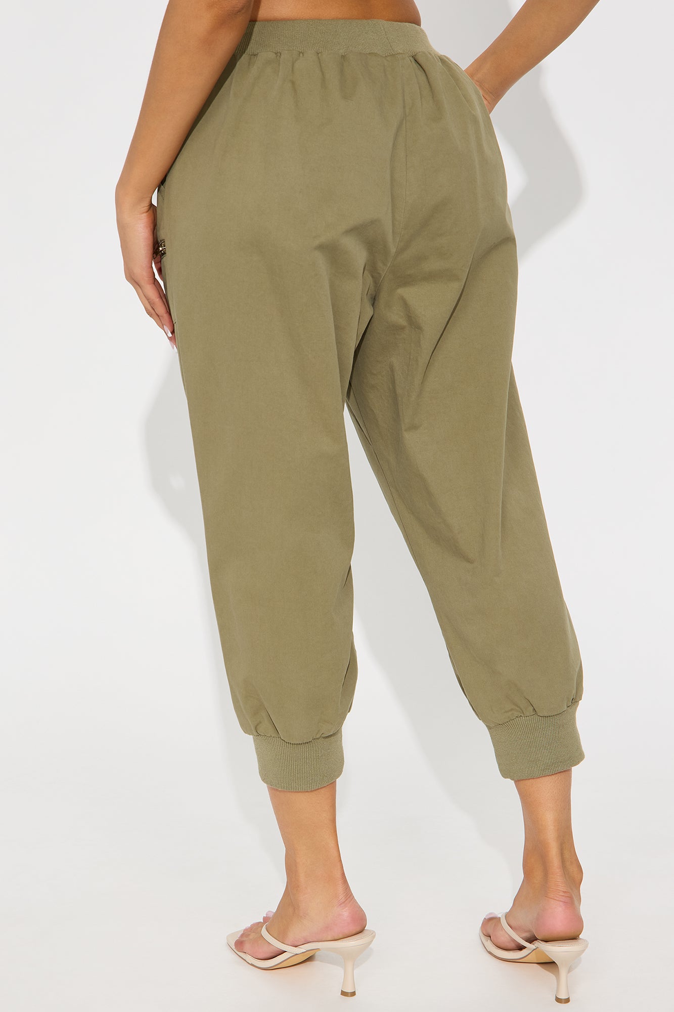 Olivia Capri Pant - Olive - Image 3