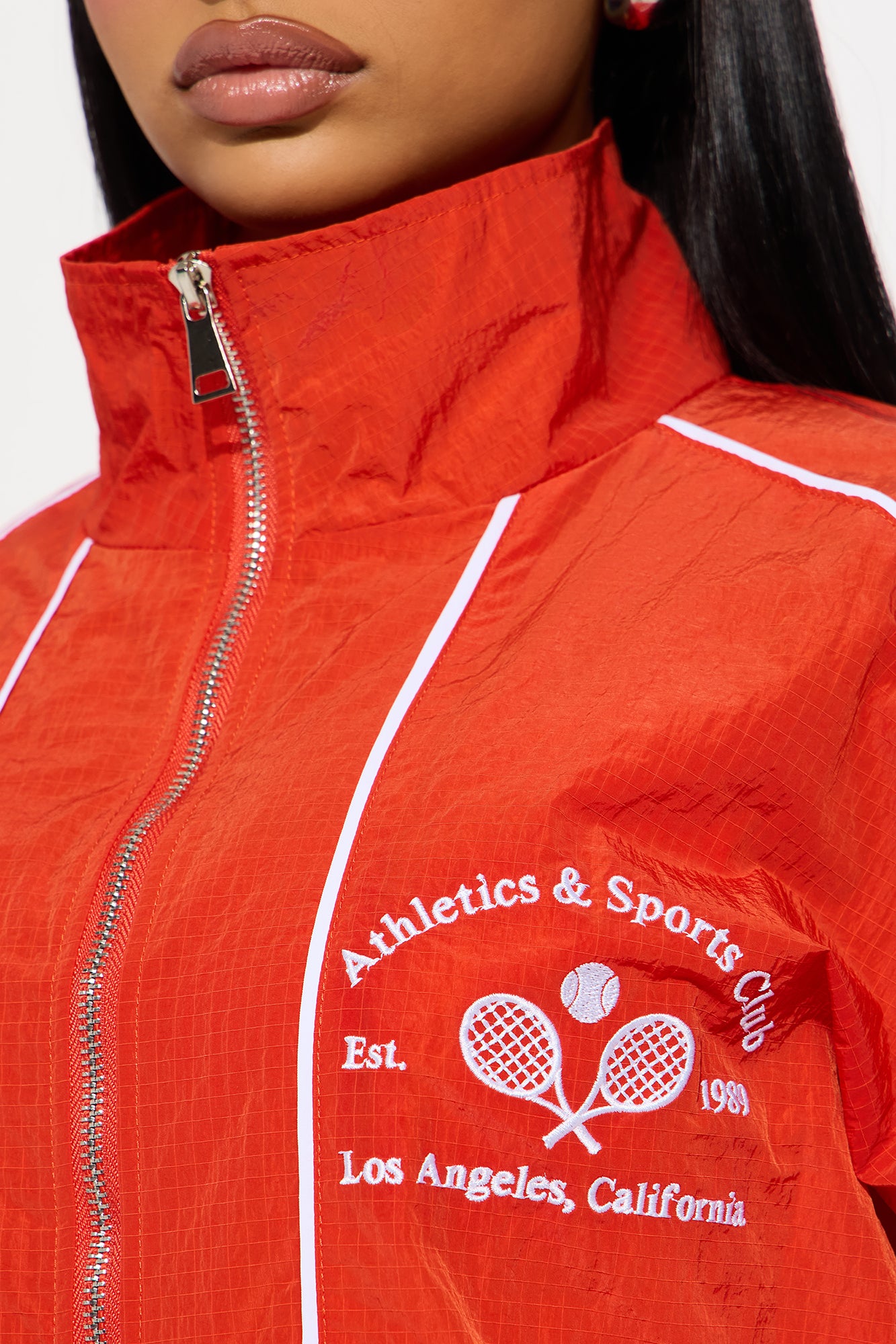 LA Sports Club Windbreaker - Red - Image 3