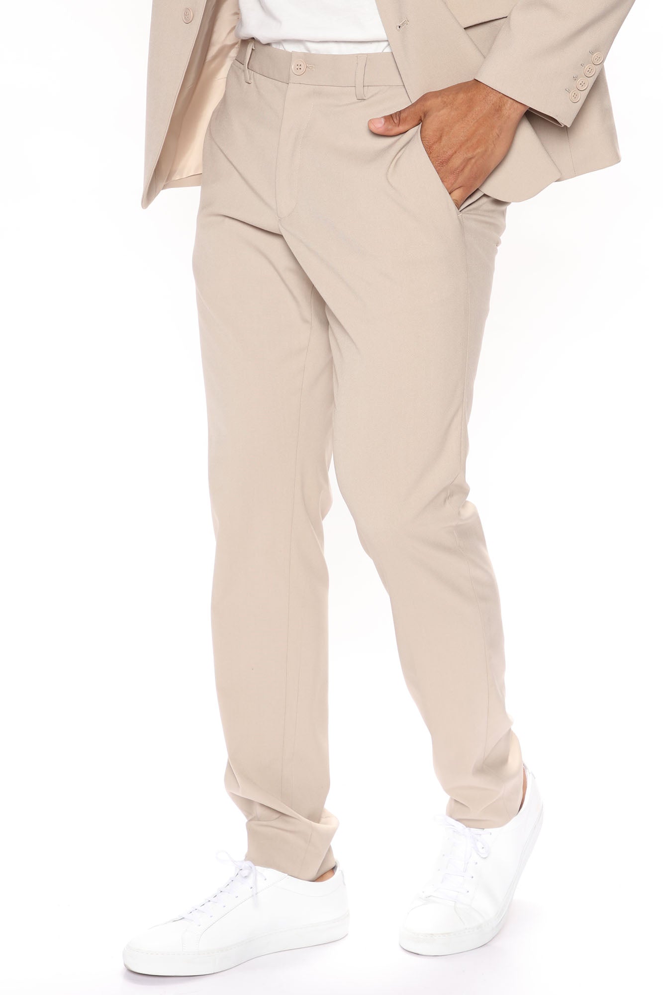 The Modern Stretch Slim Trouser - Tan - Image 5