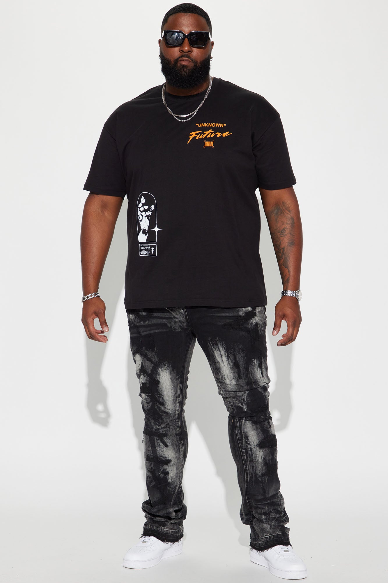 Unknown Future Short Sleeve Tee - Black - Image 7