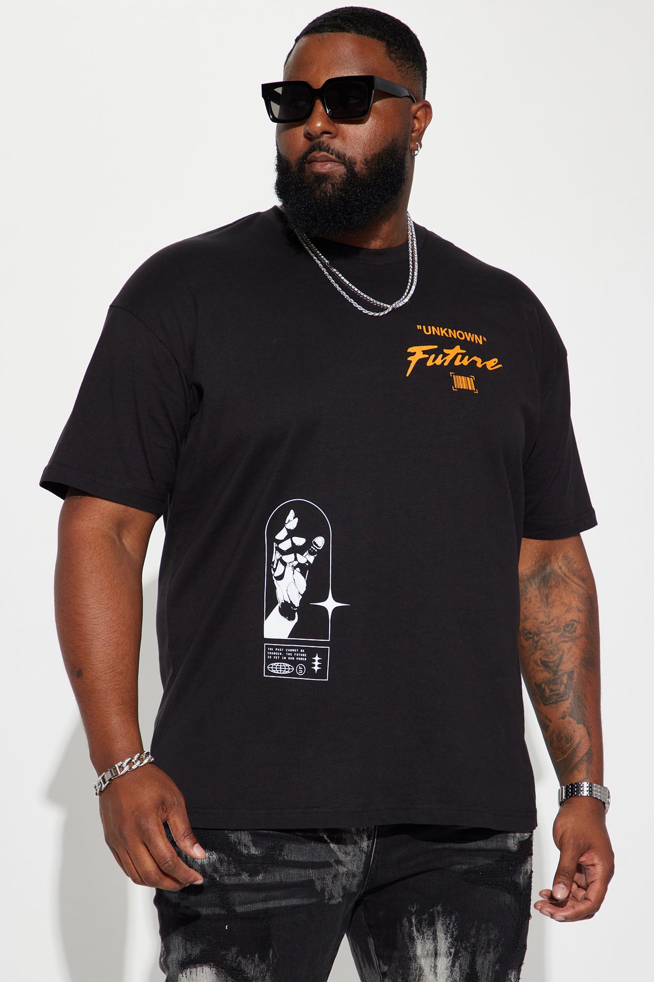 Unknown Future Short Sleeve Tee - Black - Image 9