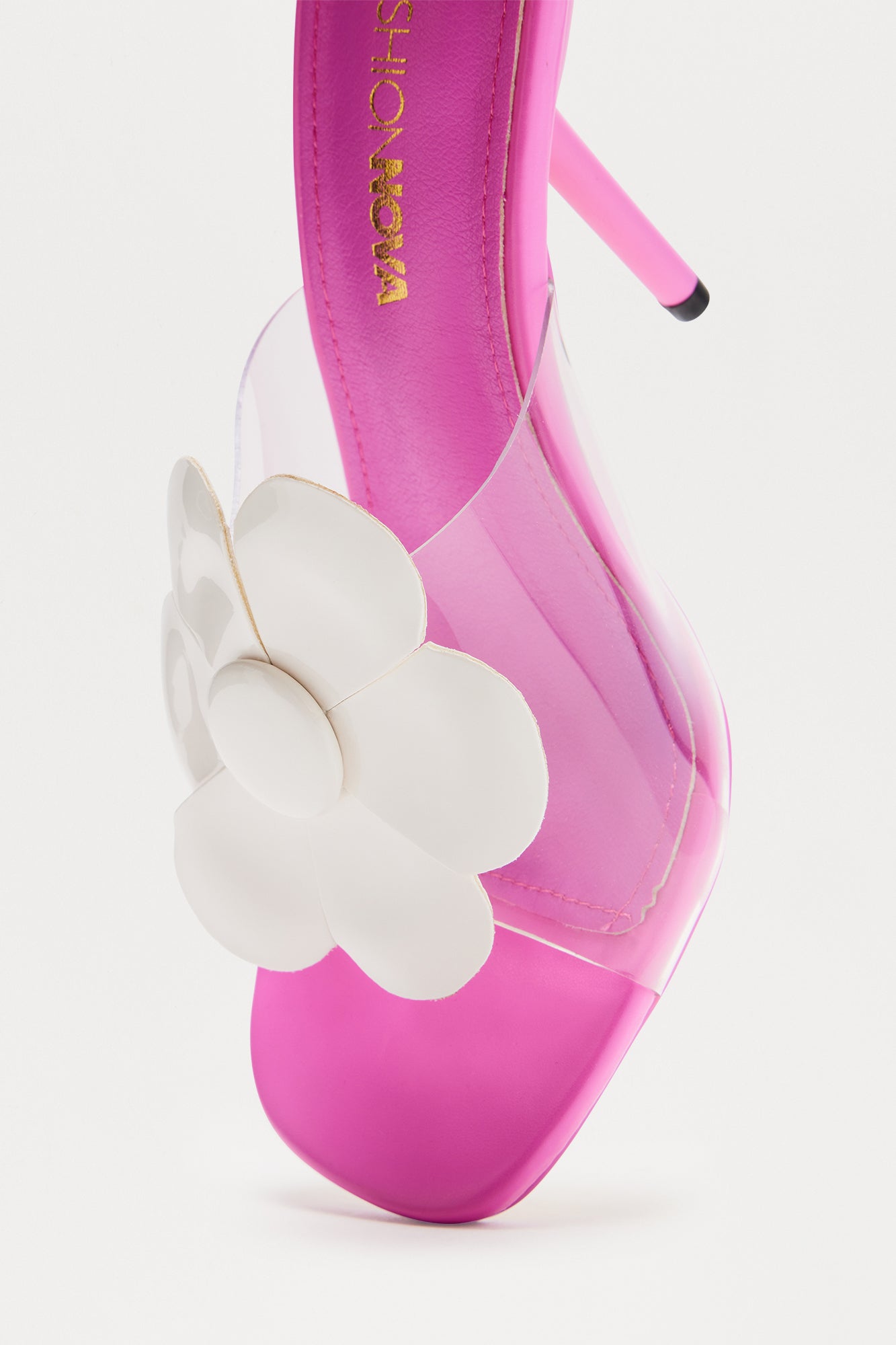 Floral Glamour Heels - Pink/combo - Image 5