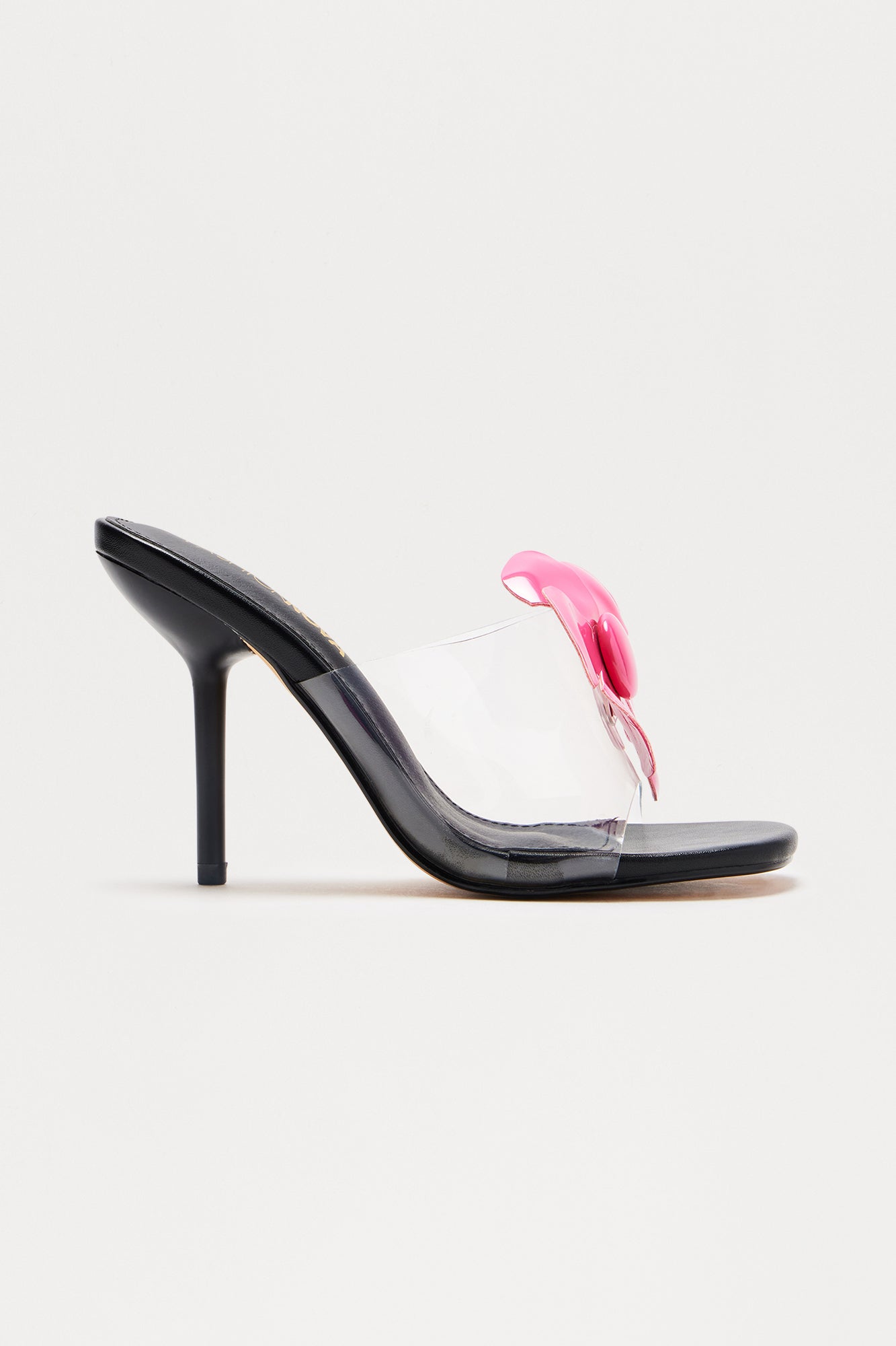 Floral Glamour Heels - Black/combo - Image 3