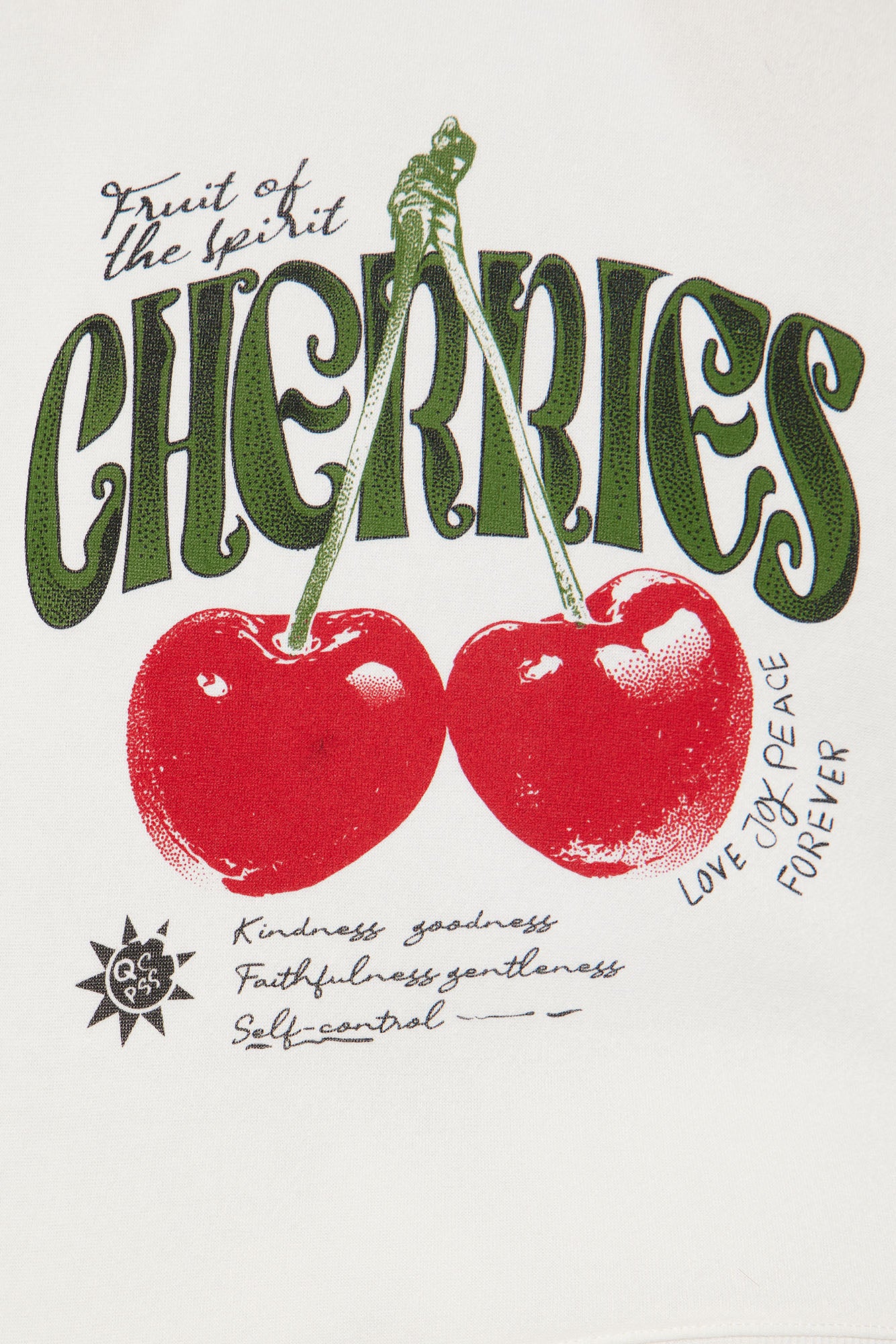 Tasty Cherries Fleece Short Set - Ivory - Image 10