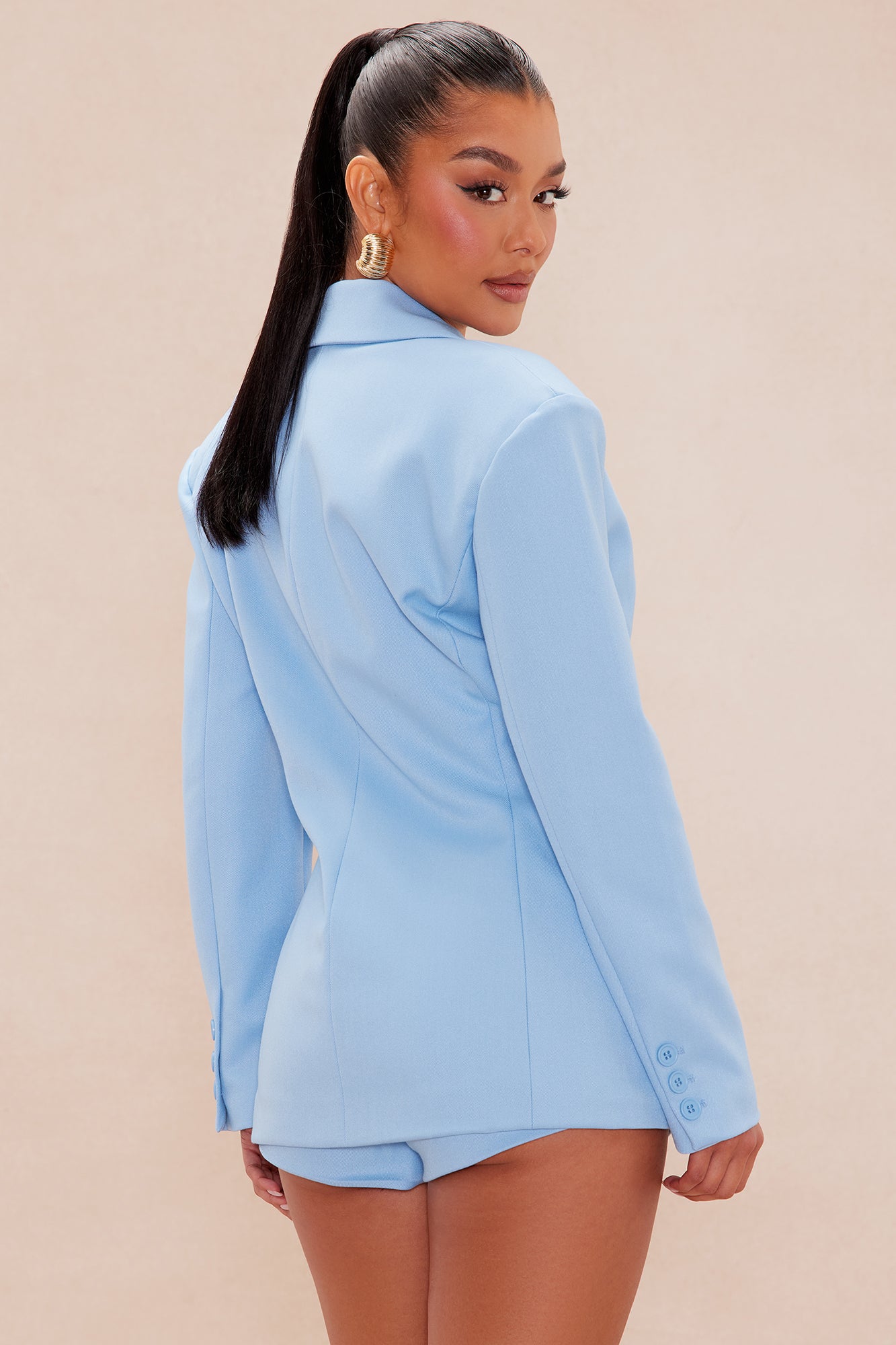 Chandler Blazer - Dusty Blue - Image 4