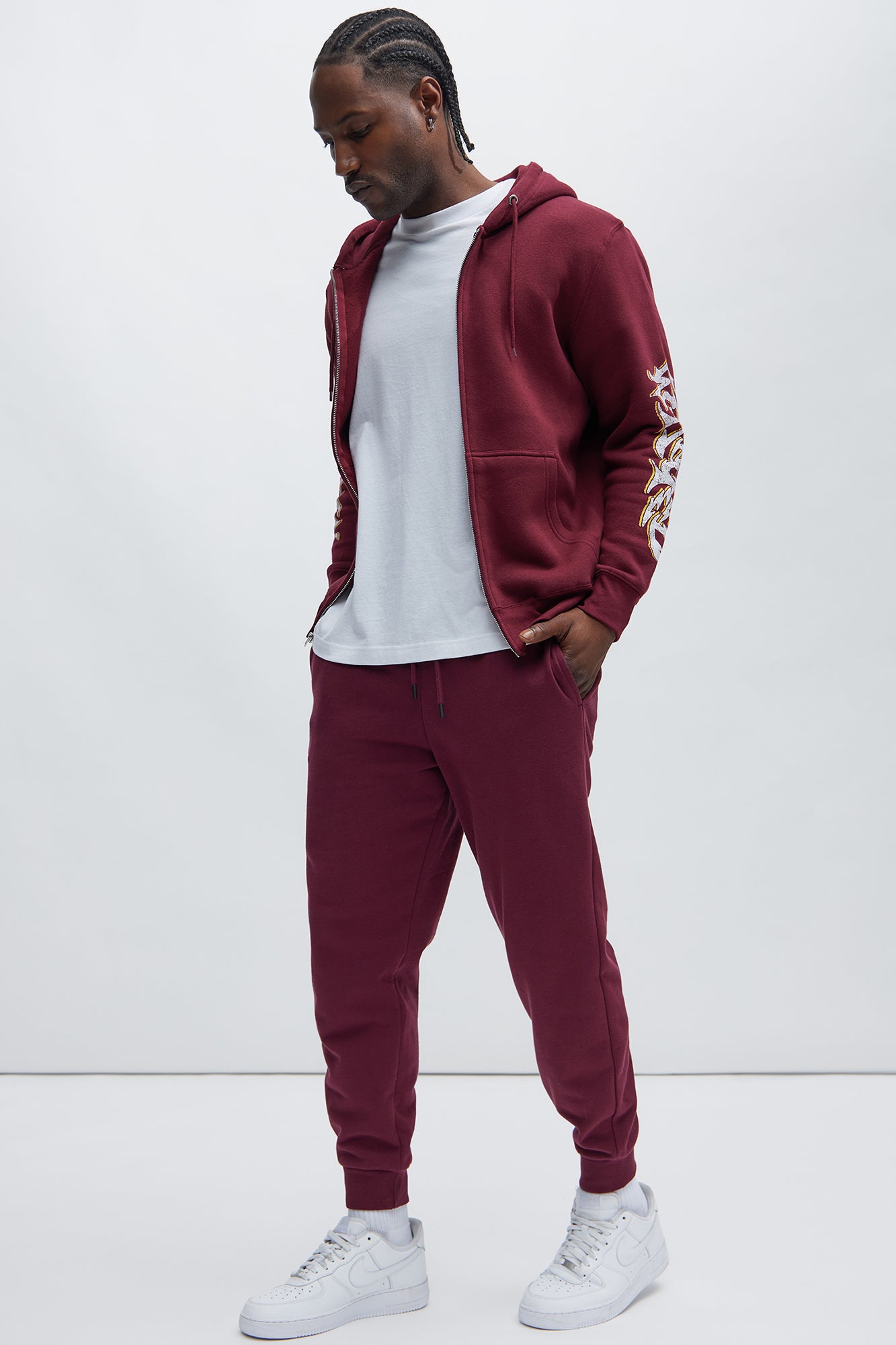 Tyson Jogger - Burgundy - Image 3