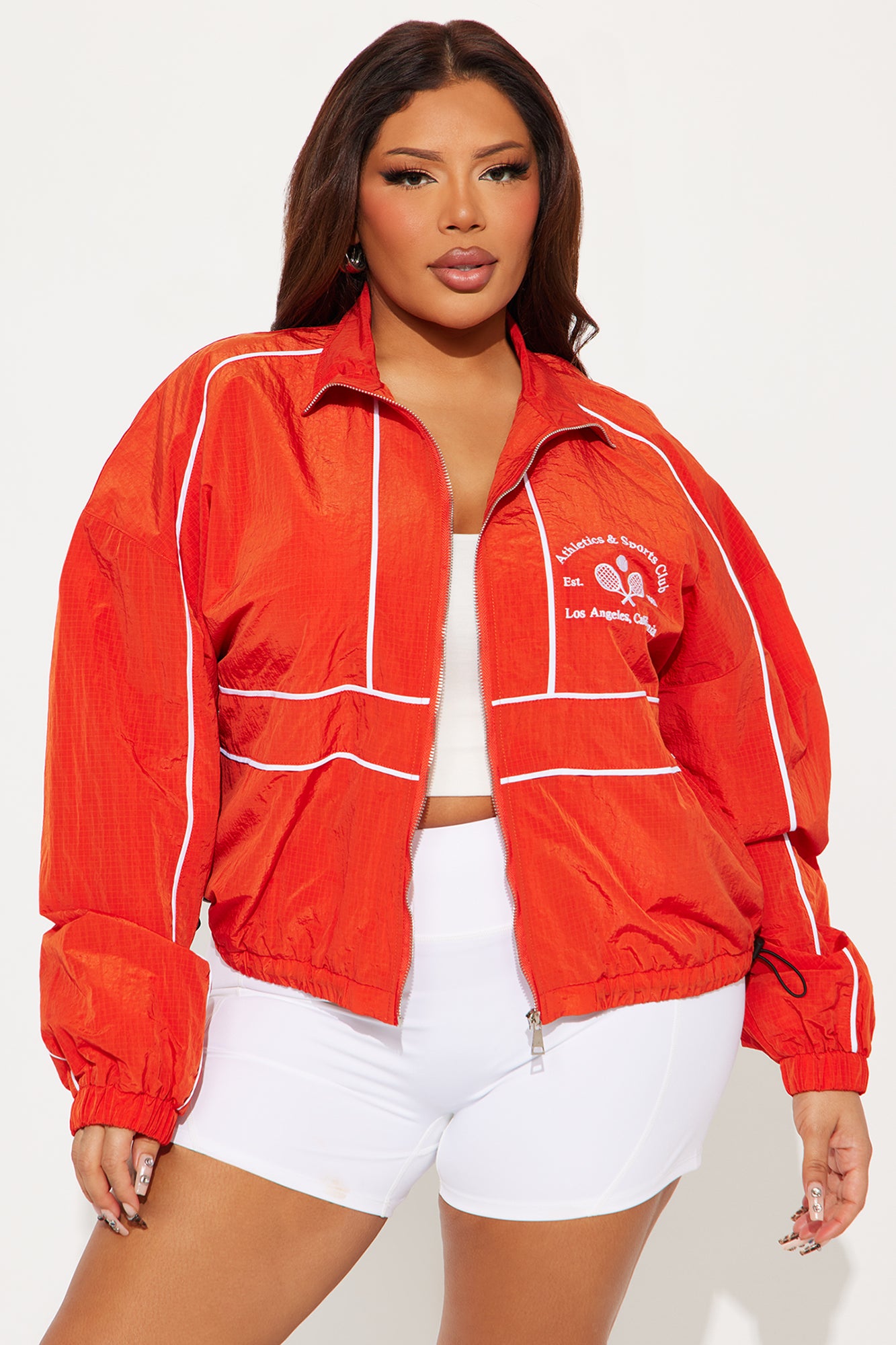 LA Sports Club Windbreaker - Red - Image 6